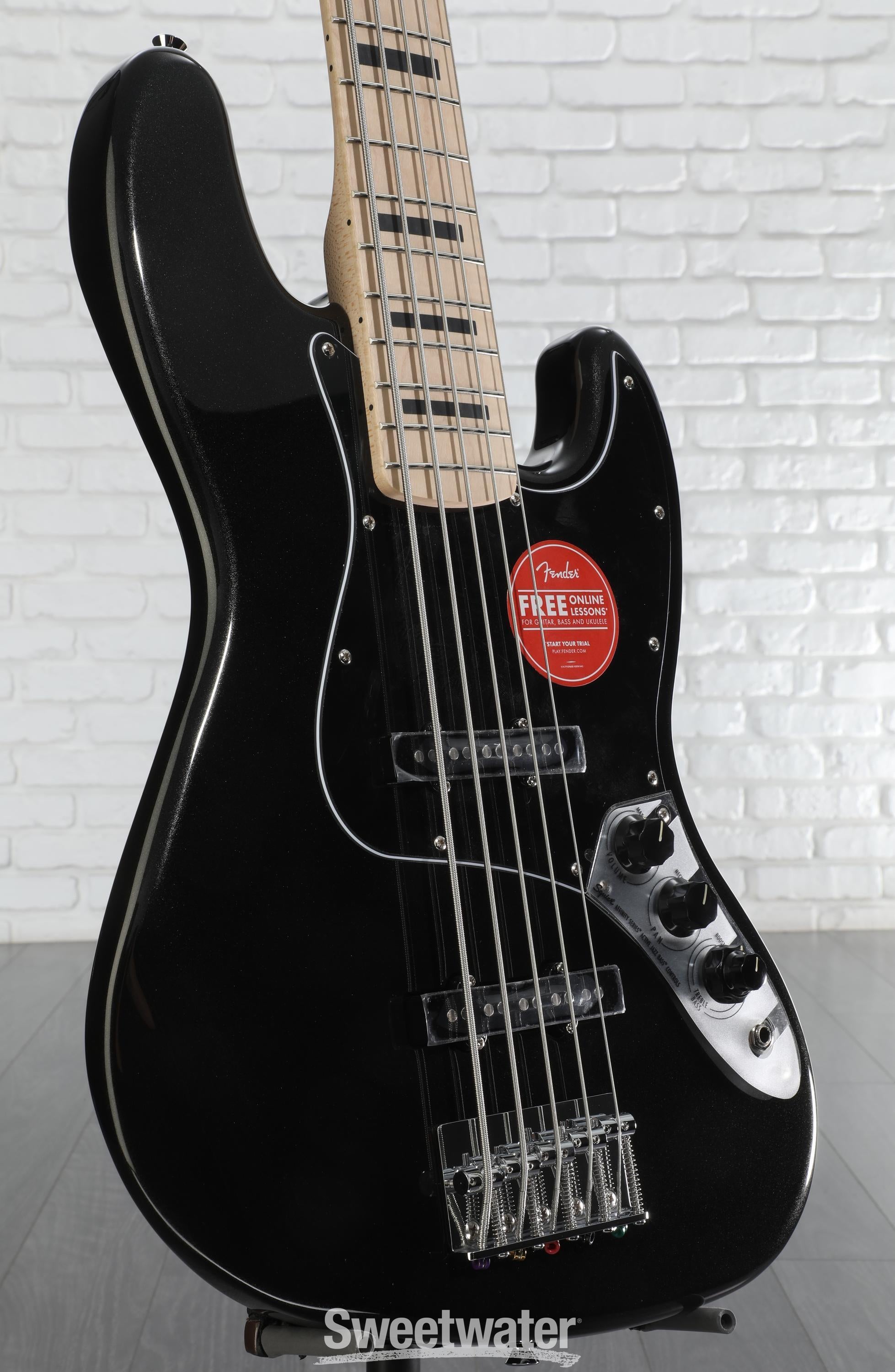 Squier 5-string Bass Guitars - Sweetwater