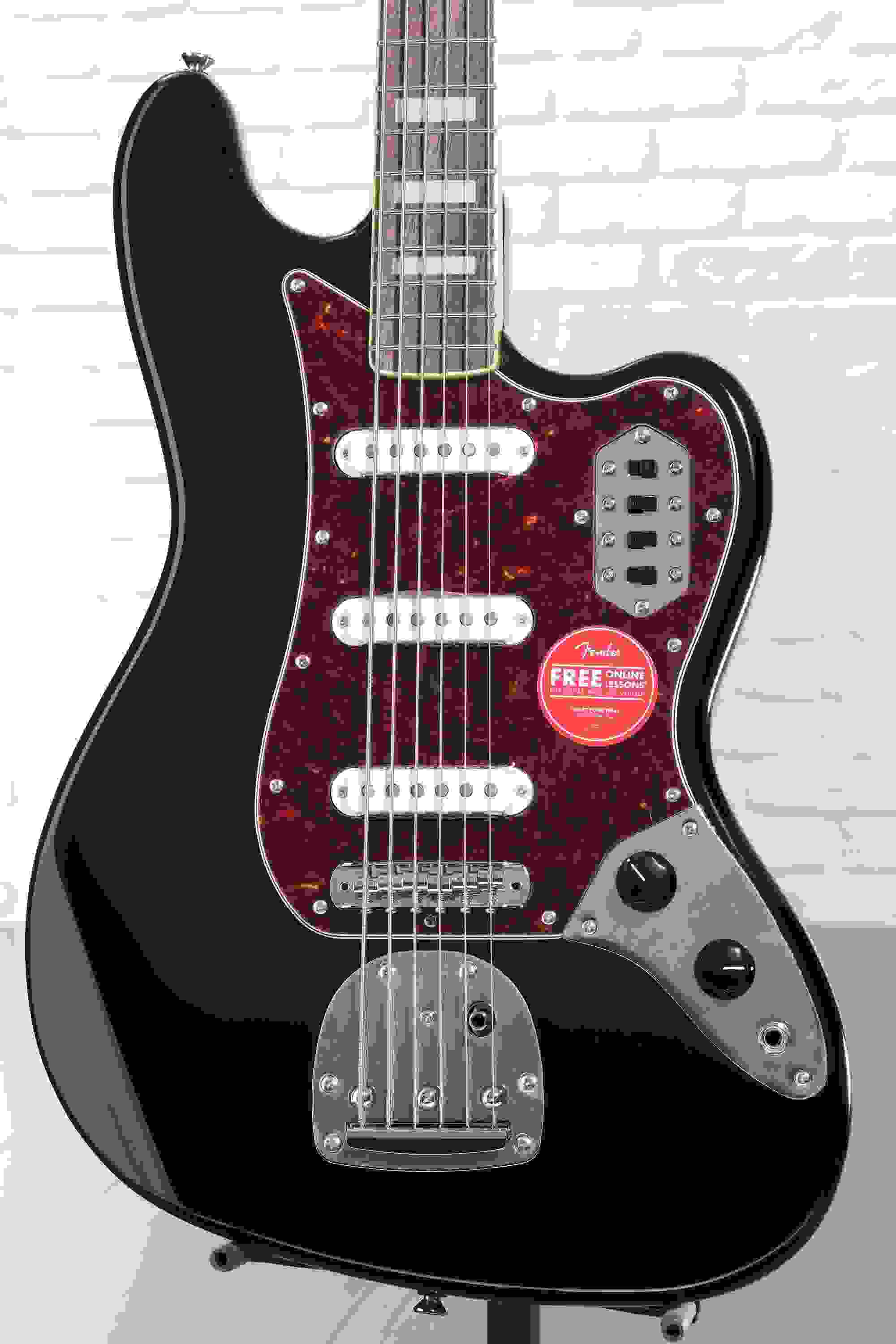 Squier Classic Vibe Bass VI Guitar - Black