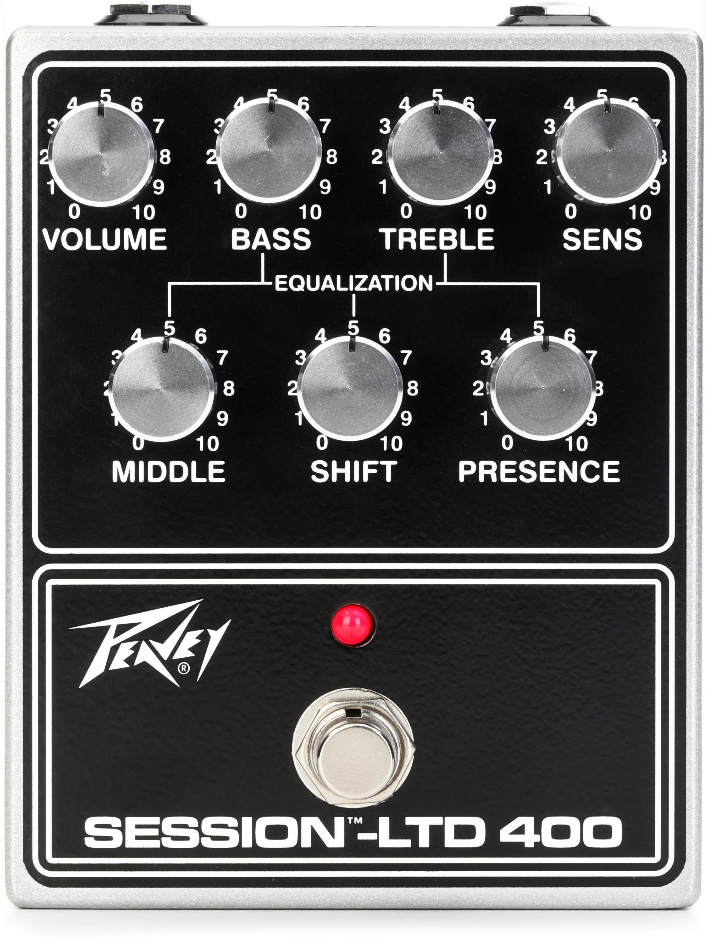 Peavey Session‑LTD 400 Preamp Pedal | Sweetwater Peavey Session‑LTD 400 Preamp Pedal | Sweetwater