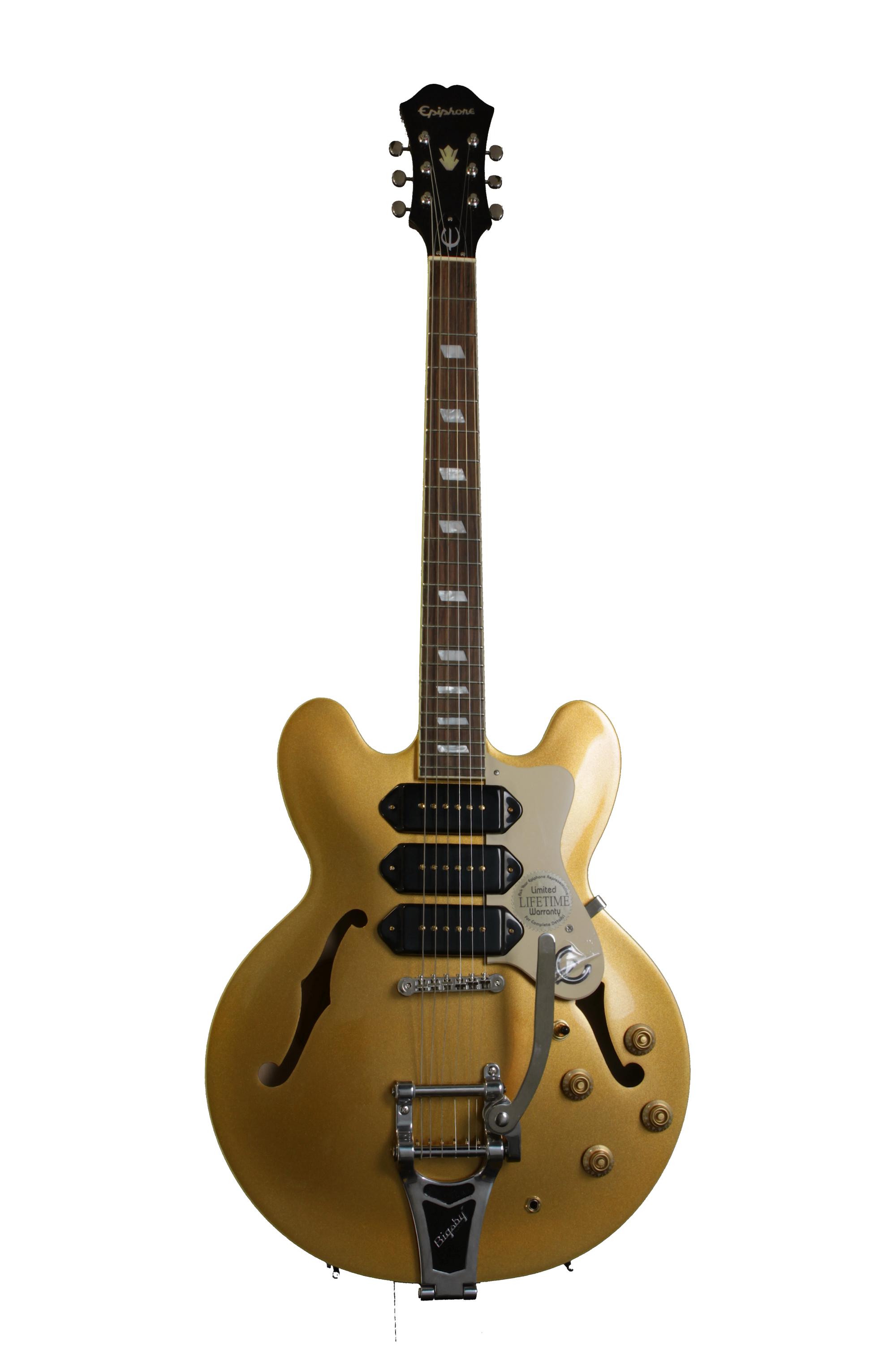 Epiphone Riviera Custom P93 - Gold Top