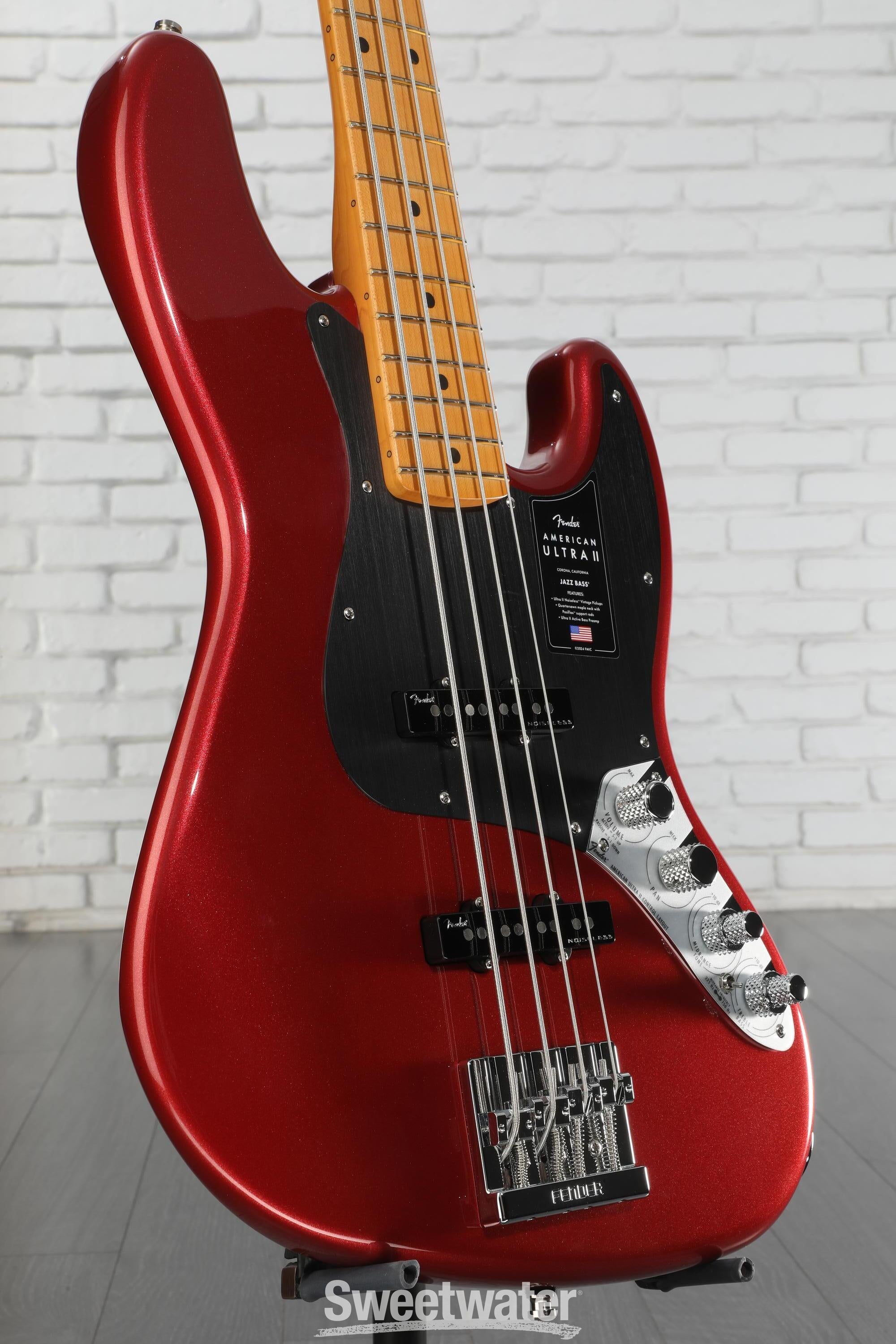 ベース Fender American Ultra jazz bass Fender American Ultra II Jazz Bass (USA, EB) - ultraburst