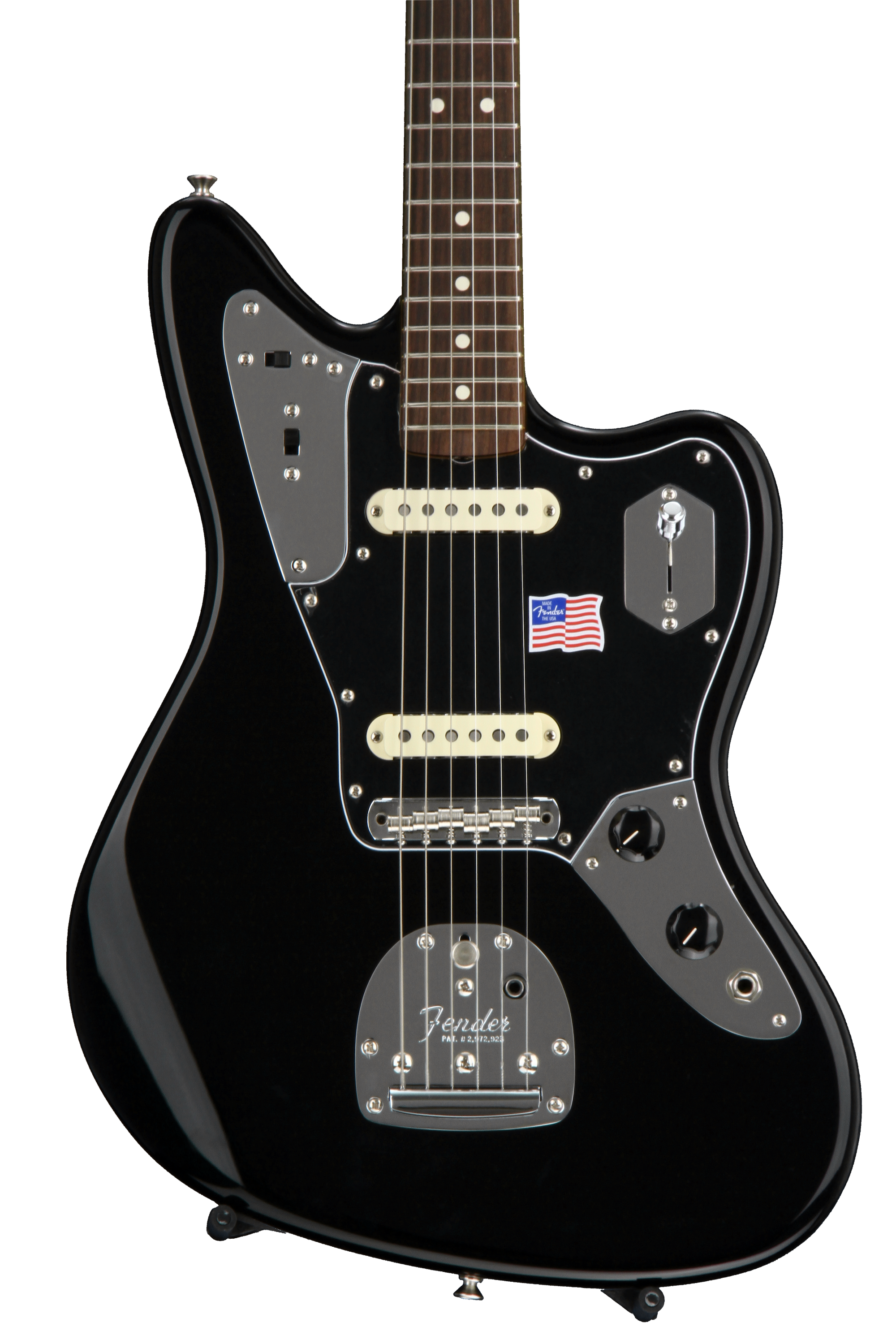 Fender Johnny Marr Jaguar - Black, Rosewood fingerboard | Sweetwater