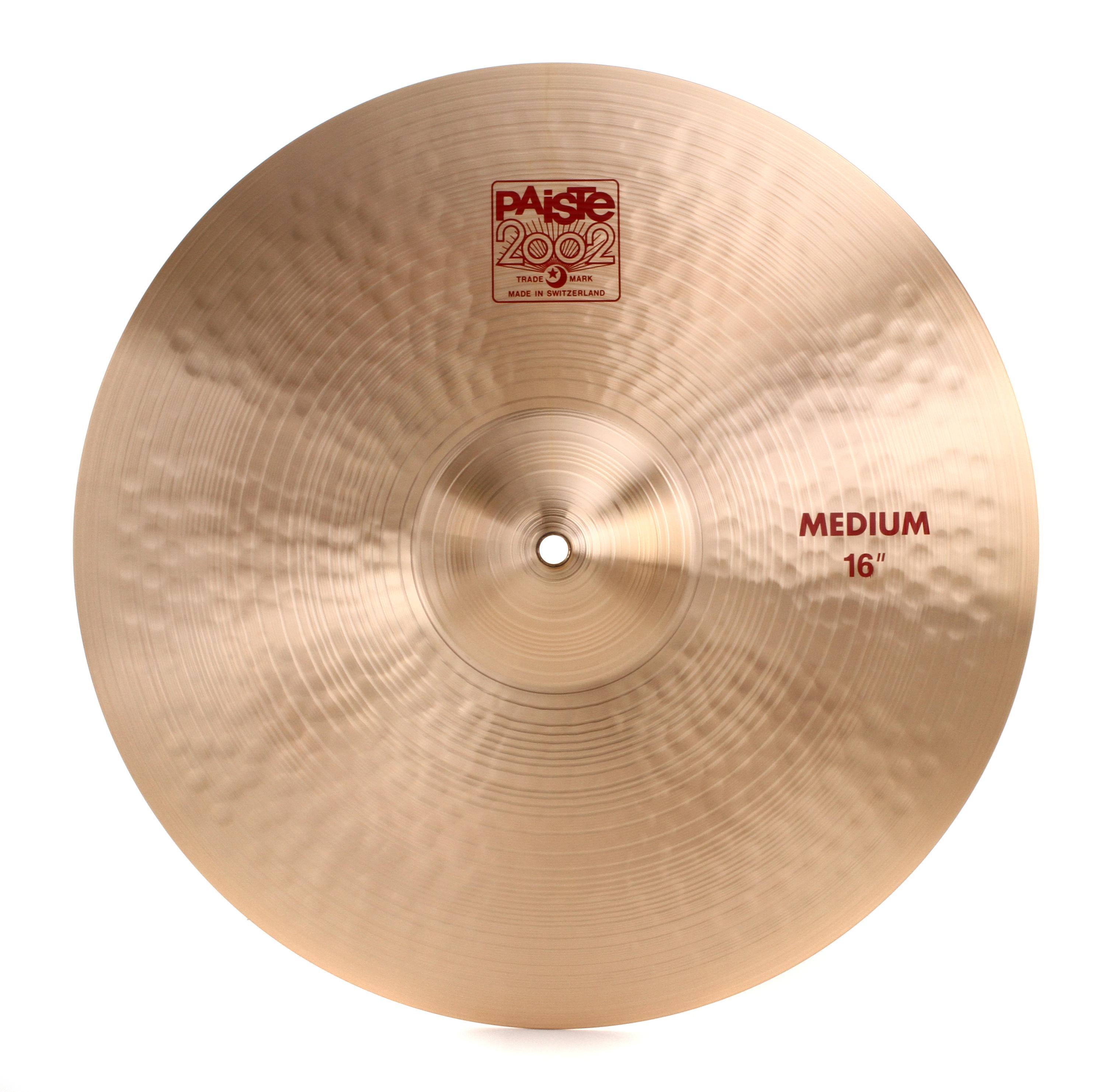 Paiste 16 inch 2002 Medium Crash Cymbal