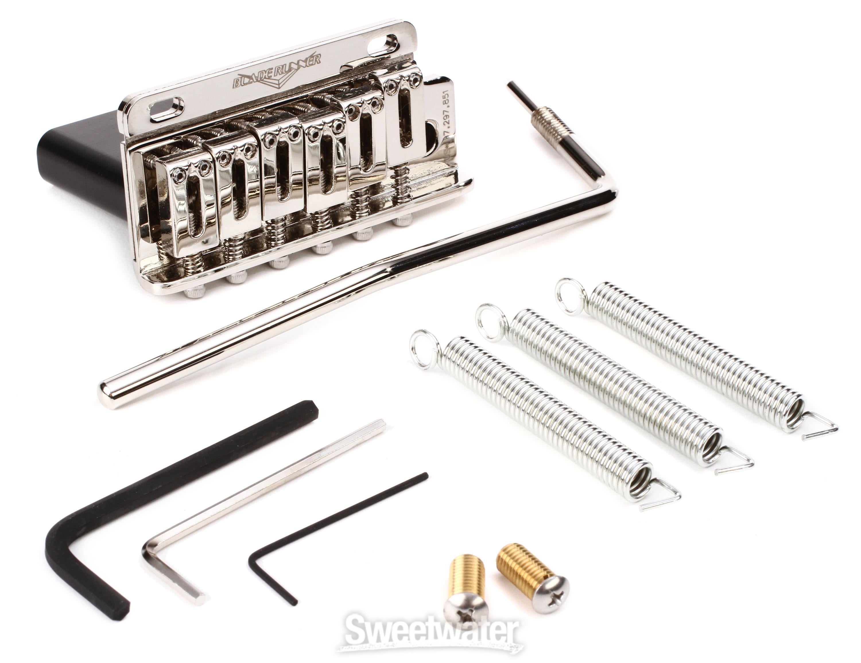 Super-Vee BladeRunner Bridge Kit - 2-point, Nickel Finish | Sweetwater