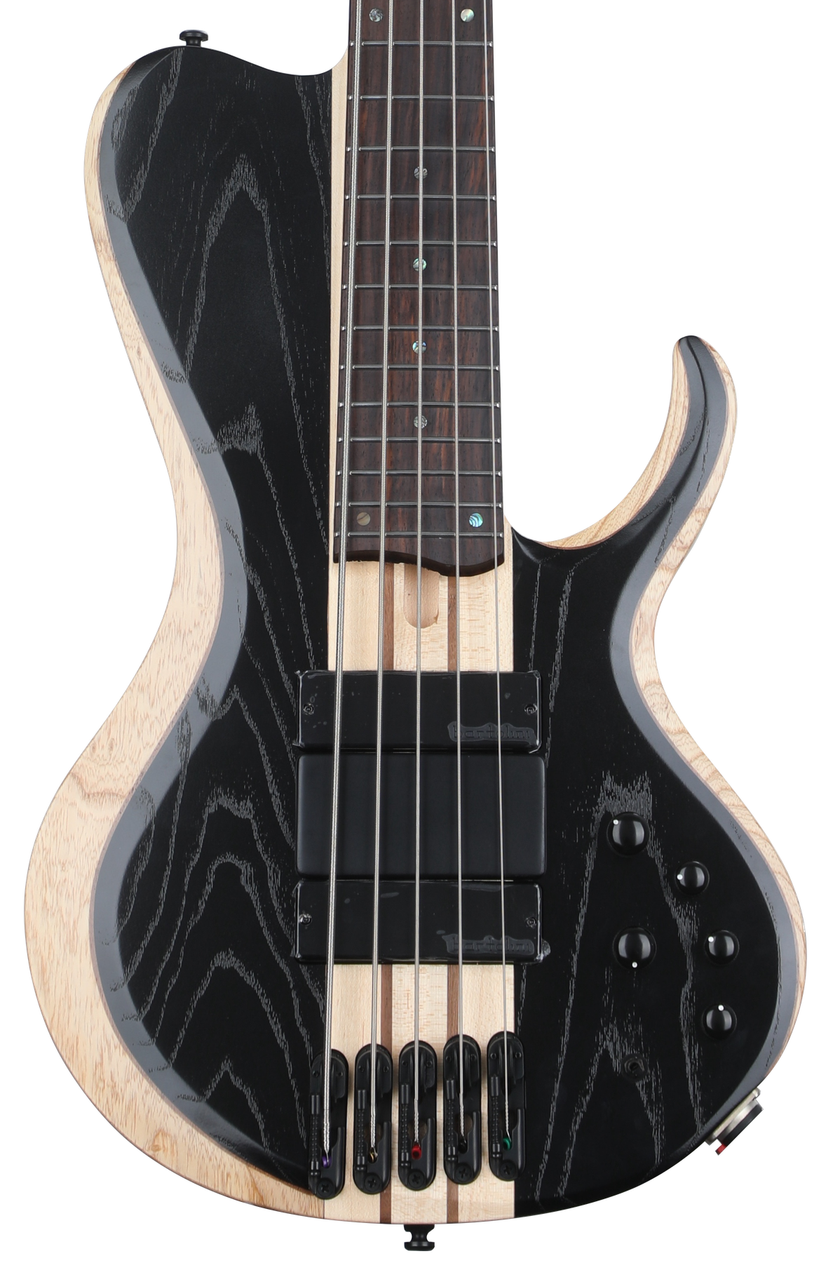 Ibanez Bass Workshop BTB865SC 5-string Bass Guitar - Weathered Black Low  Gloss