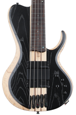 Photo of Ibanez Bass Workshop BTB865SC 5-string Bass Guitar - Weathered Black Low Gloss