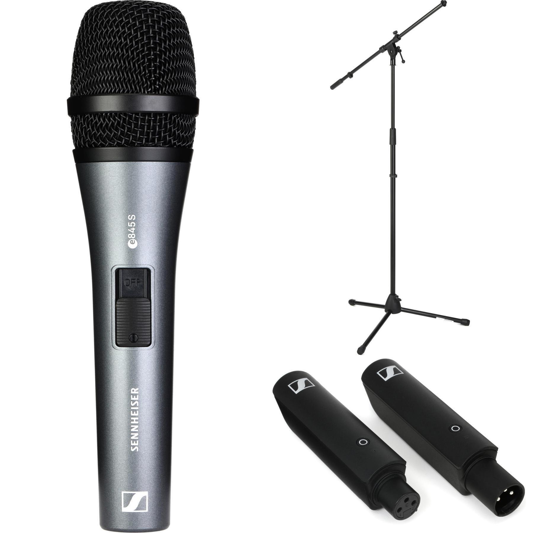'ㅅ'м ɪ﻿ ʜ ο'ㅅ' Sennheiser e 845-S Supercardioid Dynamic Vocal Microphone Wireless
