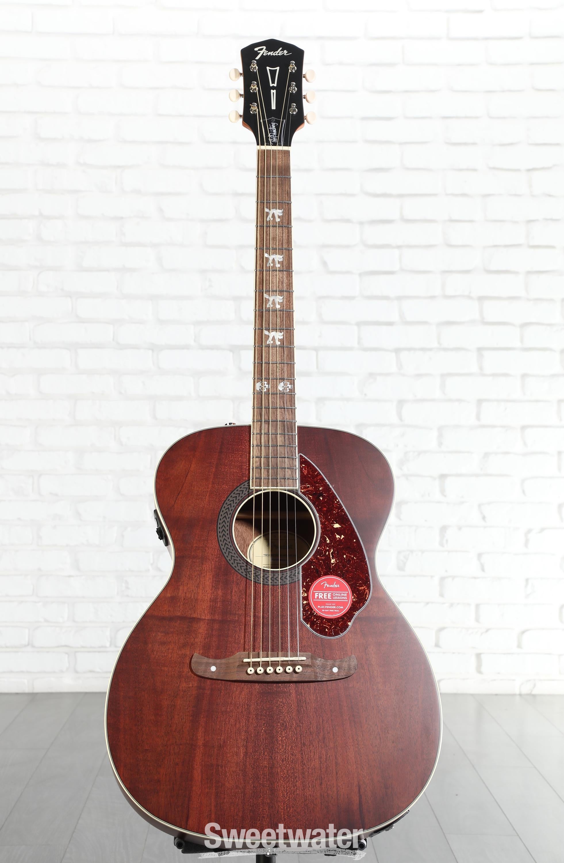 Fender Tim Armstrong Hellcat Acoustic-electric Guitar - Natural