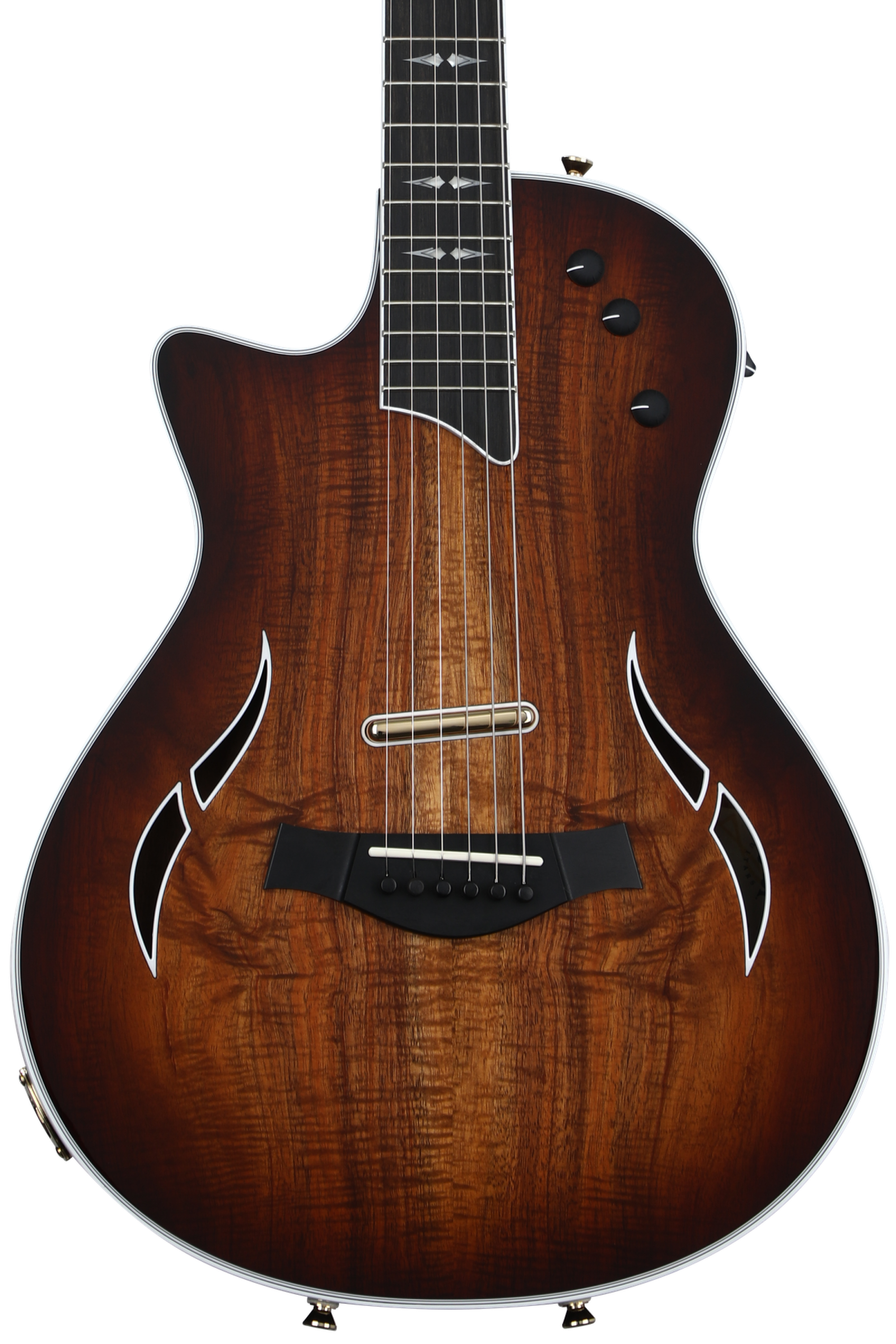 Taylor T5z Custom Left-handed Acoustic-electric Guitar - Koa