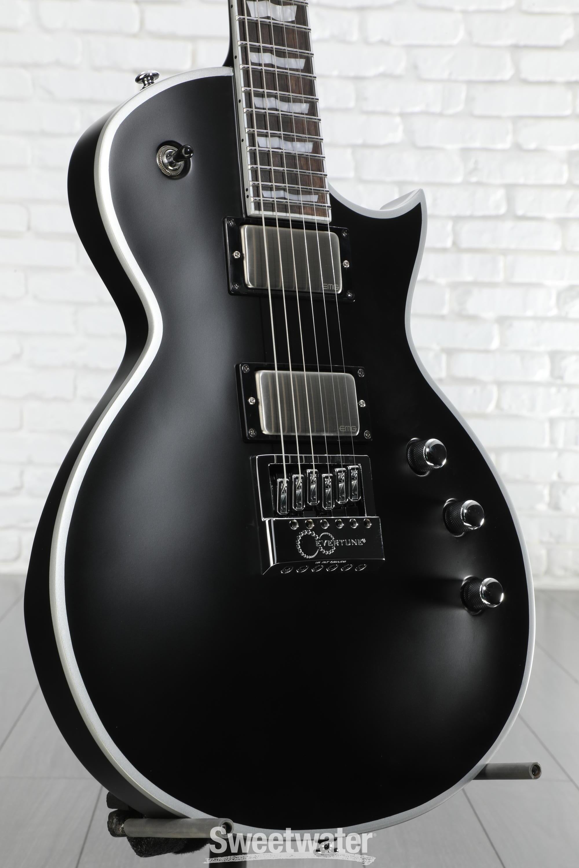 ギター ESP LTD Deluxe EC-1000 Evertune Amazon.com: ESP LTD EC-1000 Evertune Electric Guitar, Dark Brown