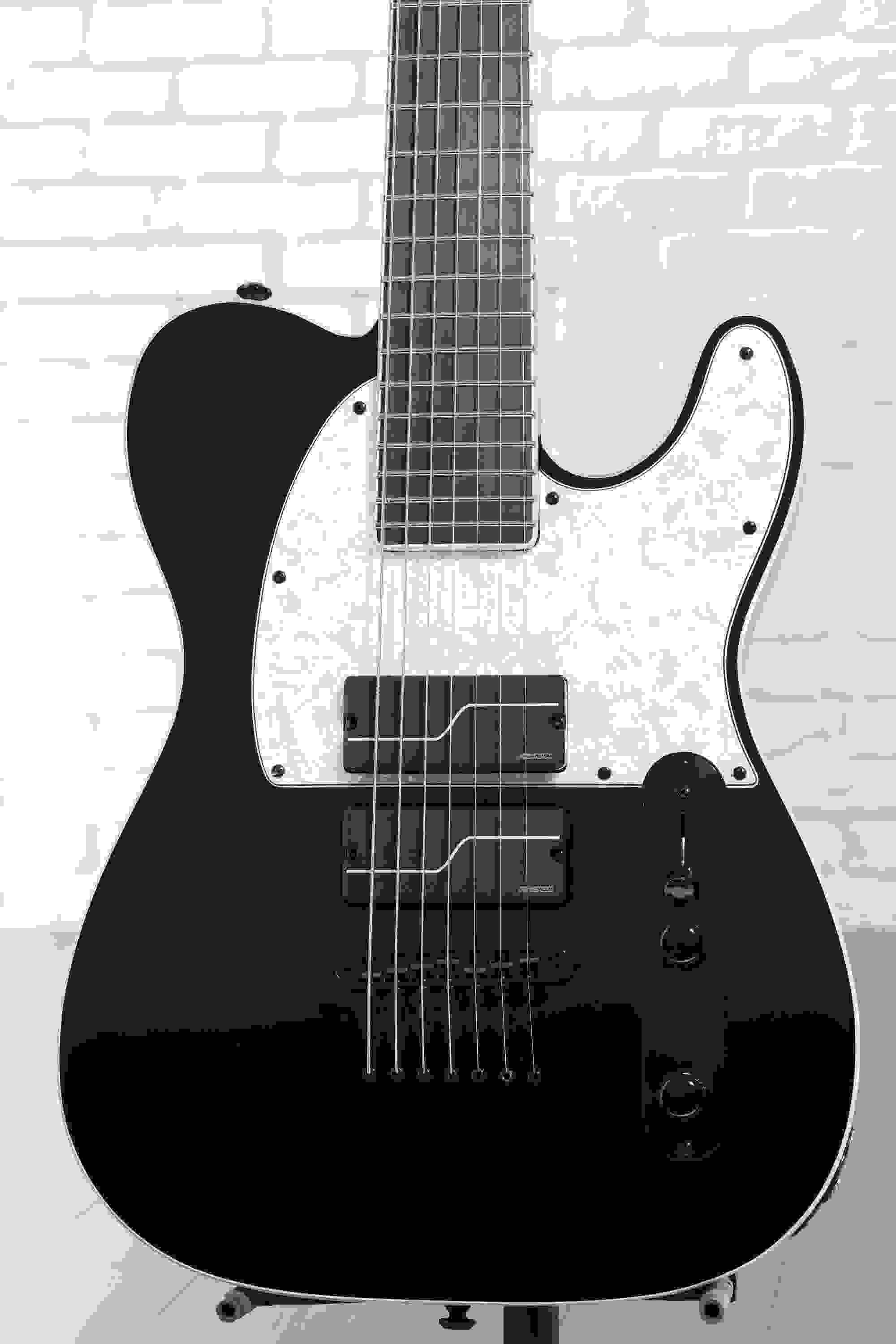 ESP LTD SCT-607B Stephen Carpenter Signature 7-string Baritone Electric Guitar - Black