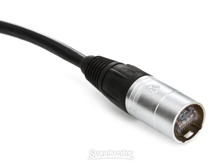 C270201-3F Shielded Cat 5e Cable with etherCON Connectors - 3 foot