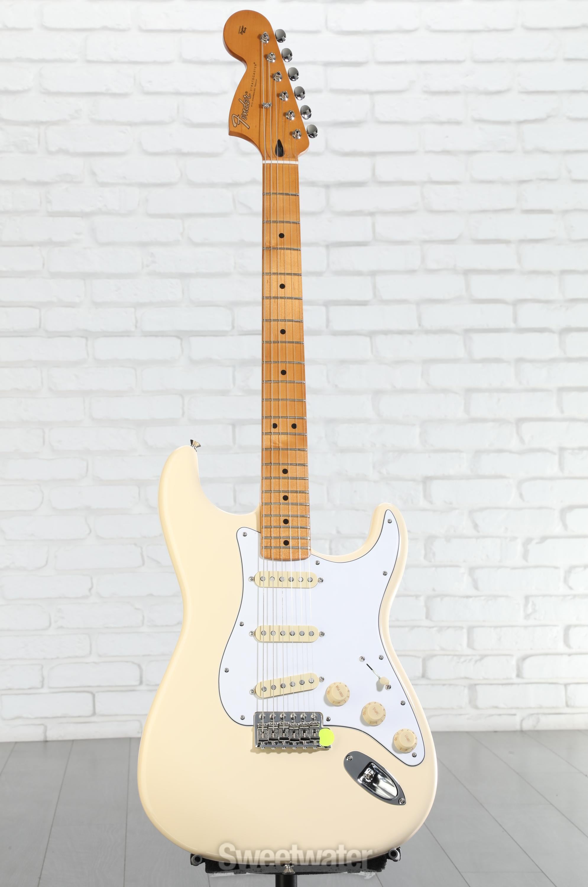 Fender Jimi Hendrix Stratocaster - Olympic White with Maple