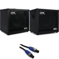 Photo of Gallien-Krueger Fusion 112 1x12" Bass Combo Amp and Neo IV 1x12" Extension Cabinet