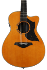 Photo of Yamaha AC5R ARE Concert Cutaway Acoustic-electric Guitar - Vintage Natural