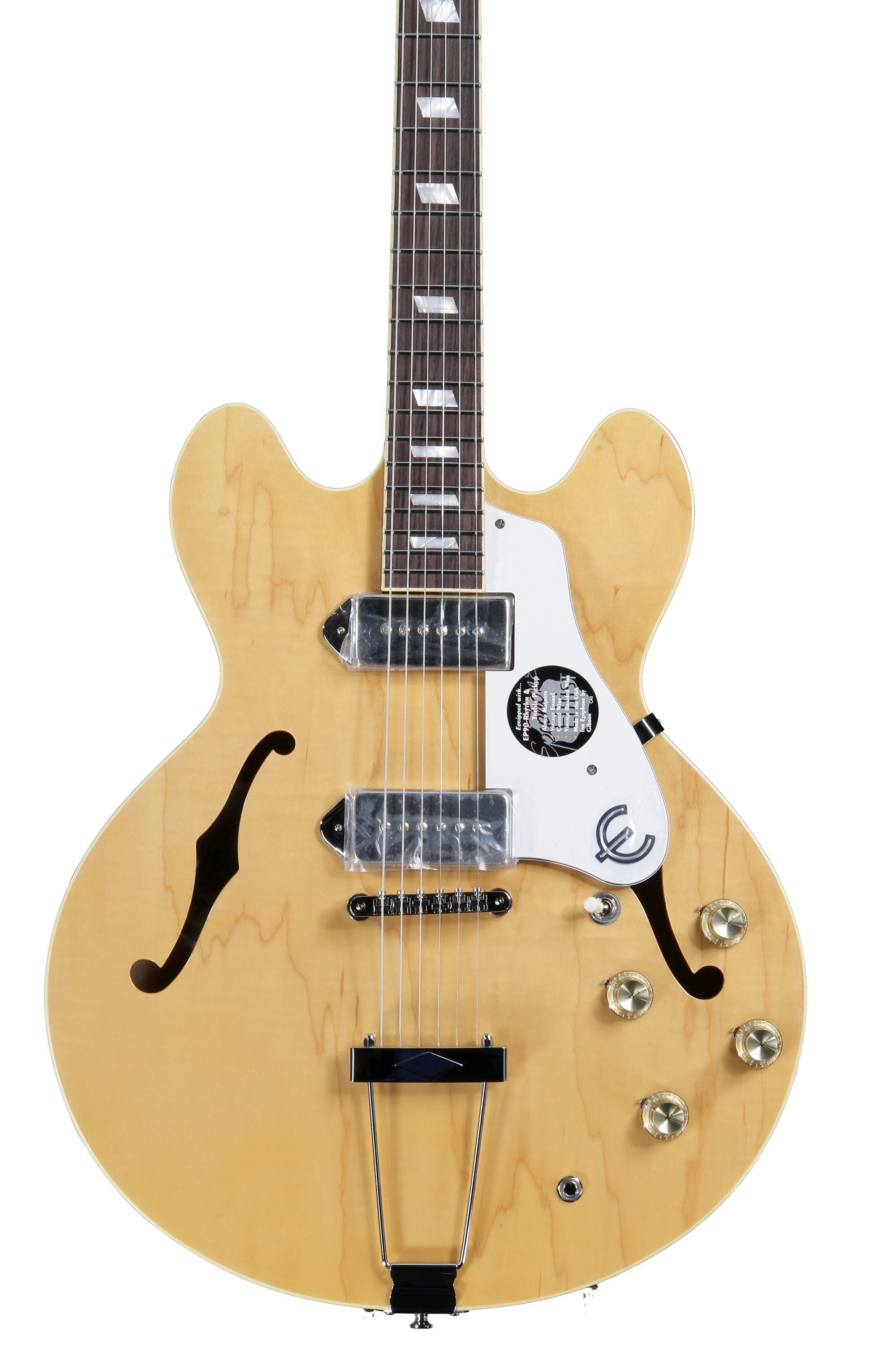 Epiphone Casino Archtop '65 Elitist - Natural Reviews | Sweetwater