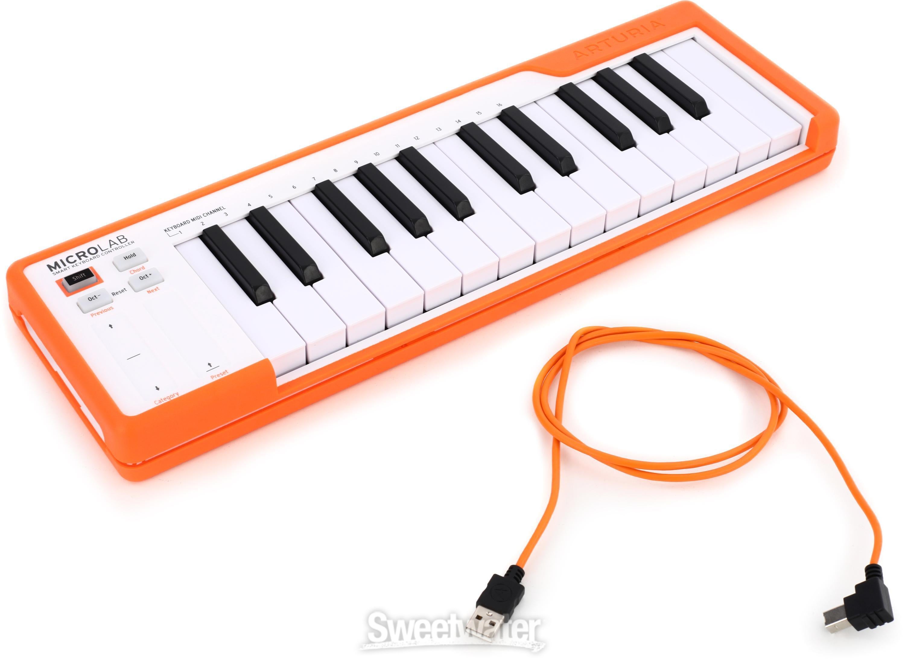 Arturia MicroLab 25-key Keyboard Controller - Orange Reviews