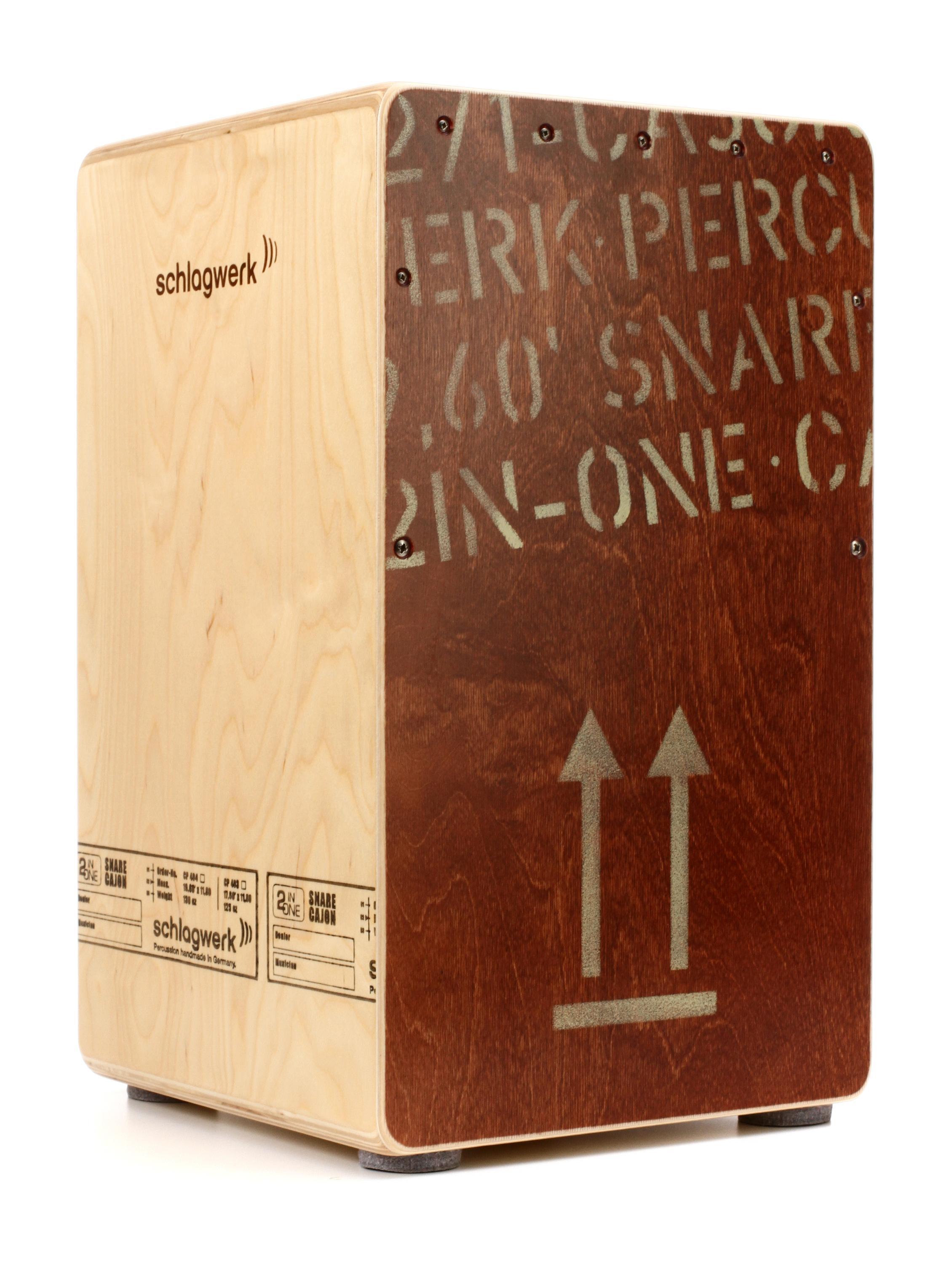 Schlagwerk 2inOne Large Cajon - Red | Sweetwater