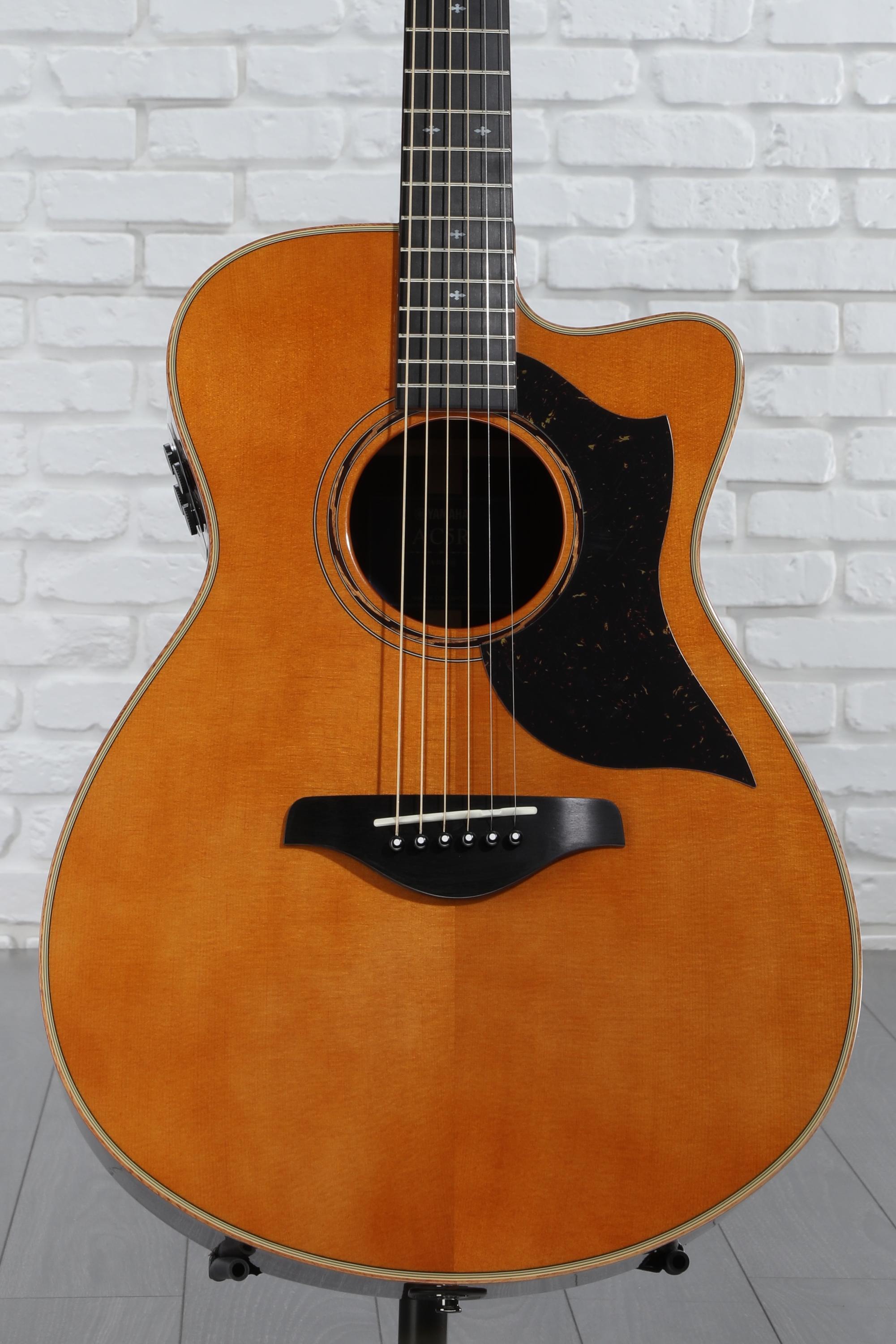 あやか　YAMAHA AC5R A.R.E vintage natural Yamaha AC5R Vintage Natural All-Solid Acoustic-Electric Guitar