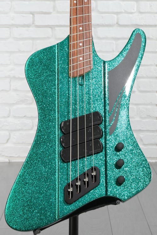 Dingwall Guitars D-Roc Multi-scale Bass Guitar - Aquamarine Metalflake