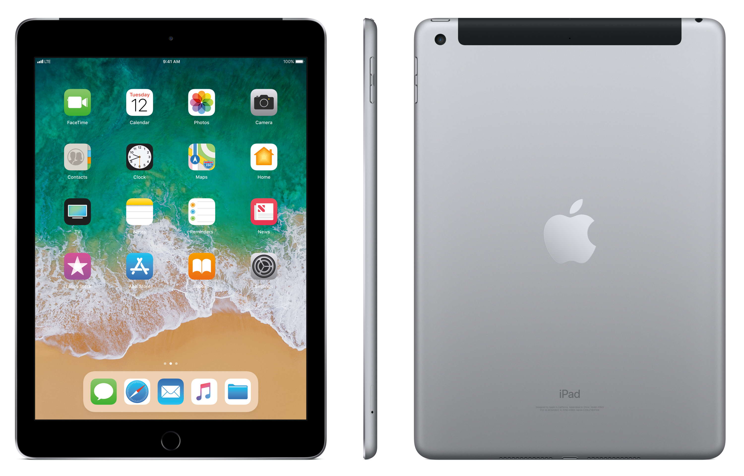 Apple iPad Wi-Fi + Cellular 128GB - Space Gray | Sweetwater