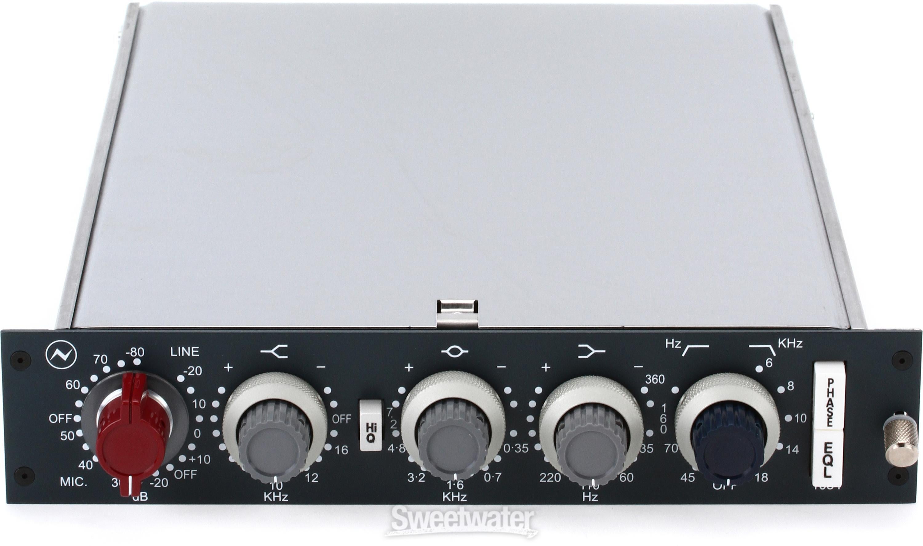 Neve 1084 Classic 80-series Microphone Preamp  EQ (horizontal) Sweetwater
