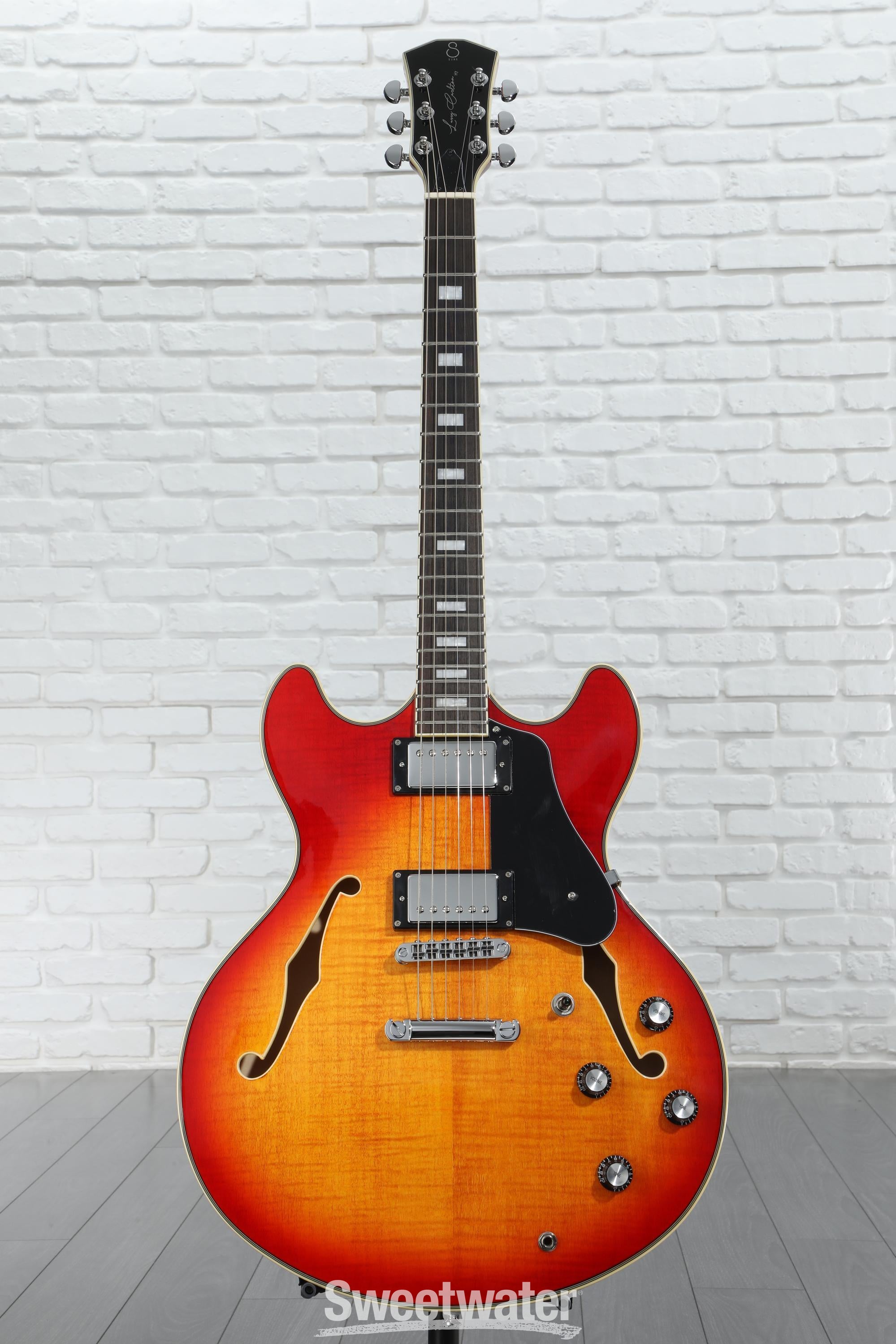 SIRE H7 Cherry Sunburst サイアー セミアコ Sire Larry Carlton H7 Semi-hollow Electric Guitar - Cherry