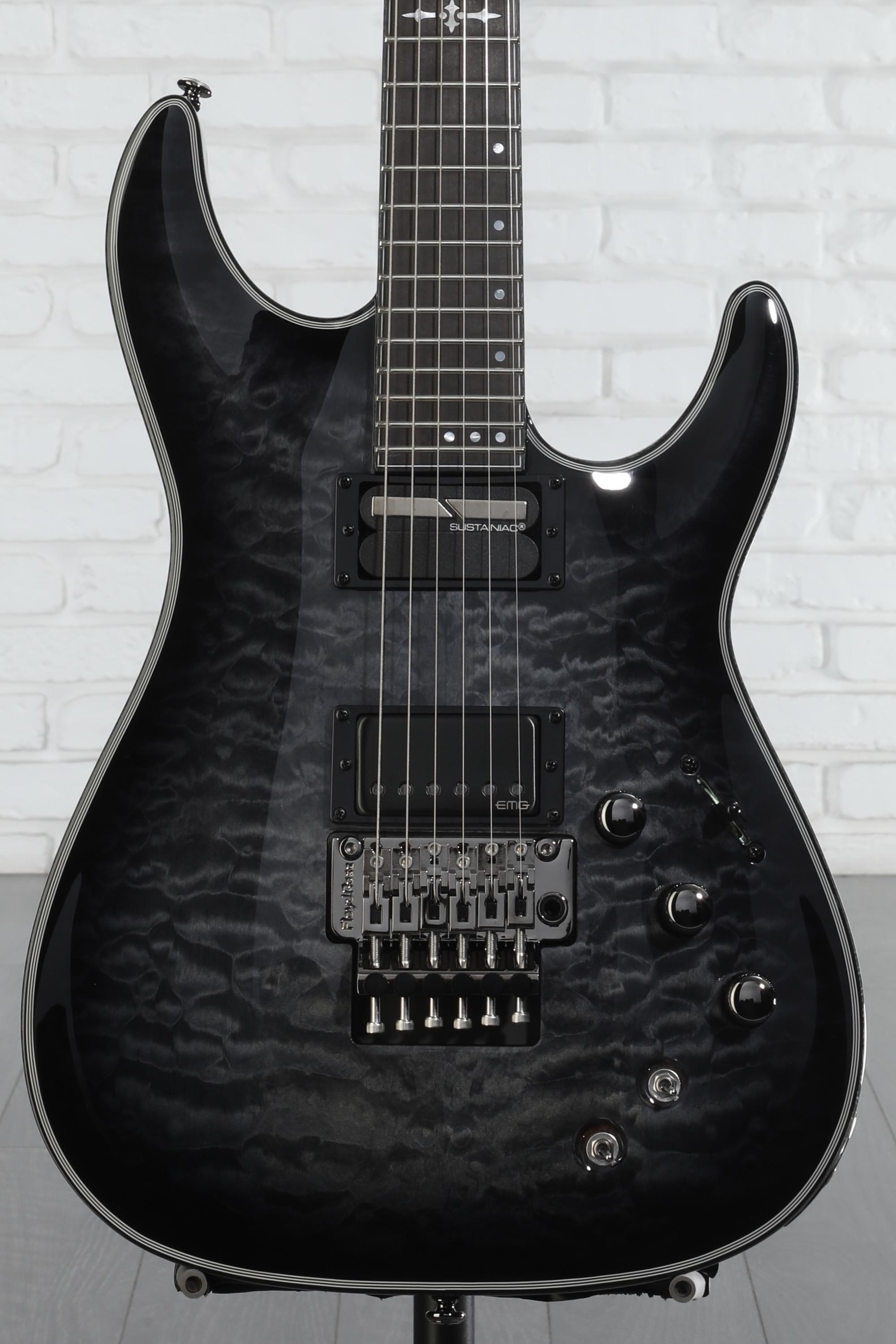Schecter Hellraiser Hybrid C-1 FR-S Electric Guitar - Trans