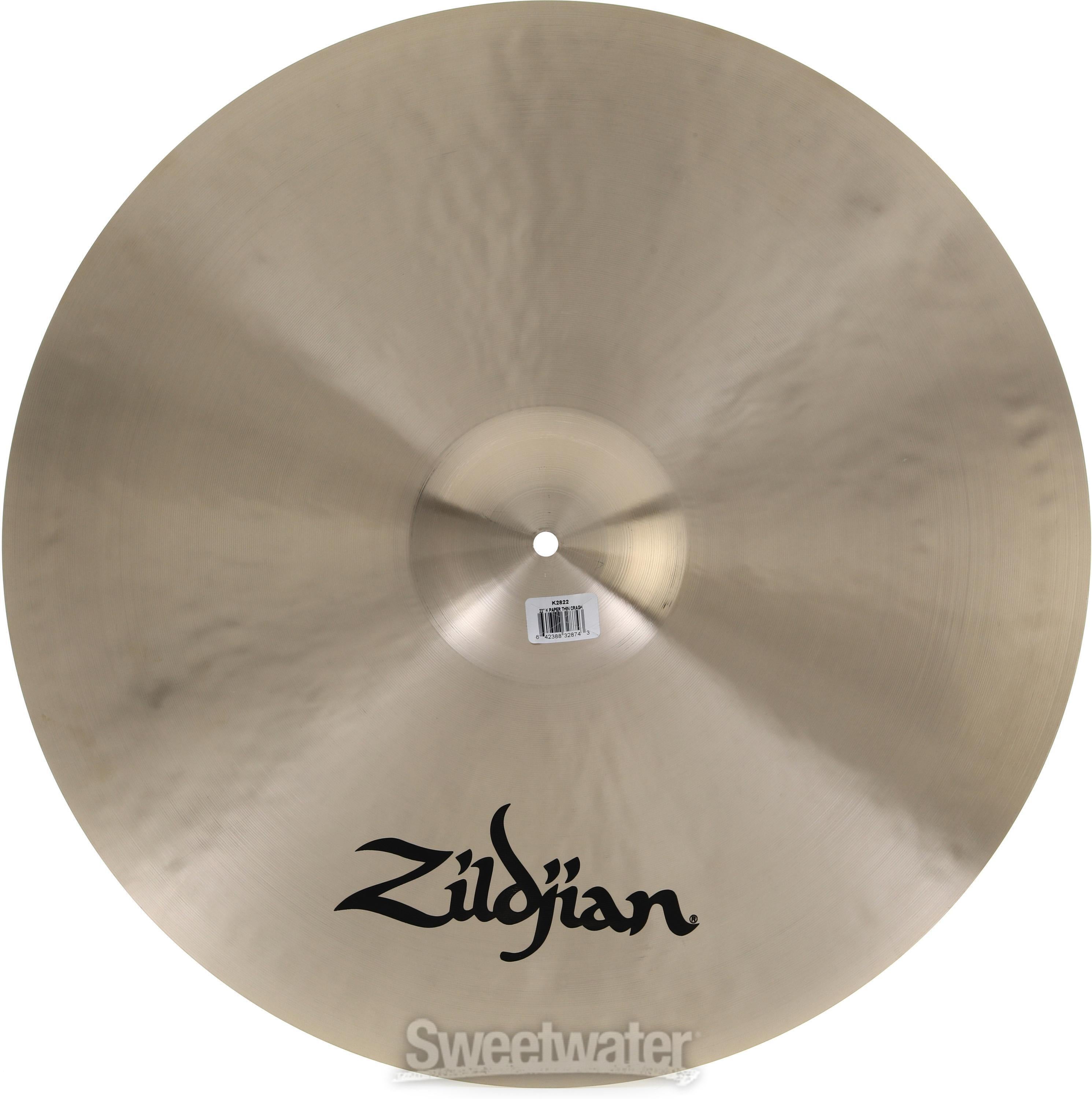 Zildjian K Paper Thin Crash - 22 inch | Sweetwater