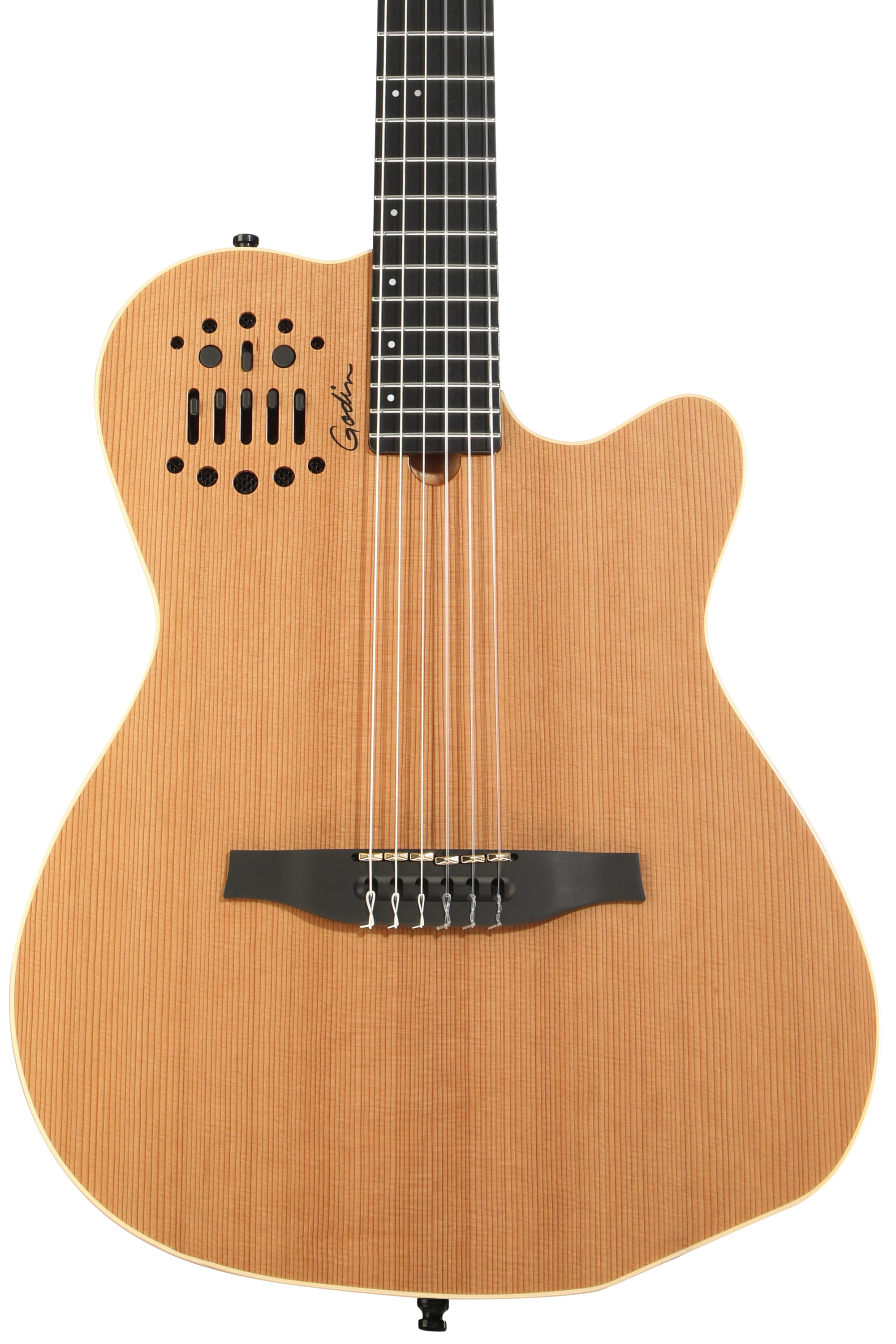 Godin MultiAc Nylon SA, Left-Handed Acoustic-Electric Guitar