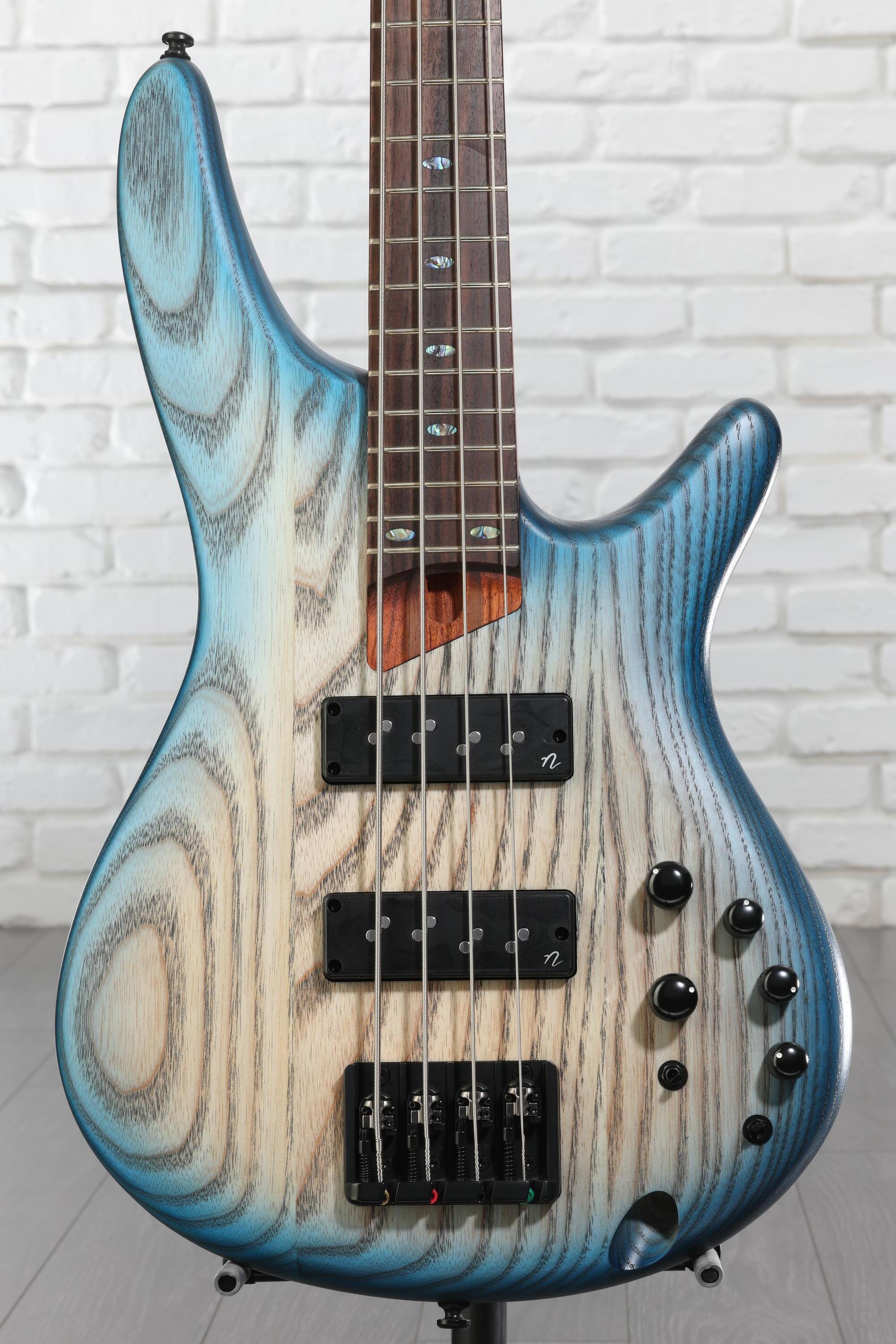 Ibanez Standard SR600E Bass Guitar - Cosmic Blue Starburst Flat