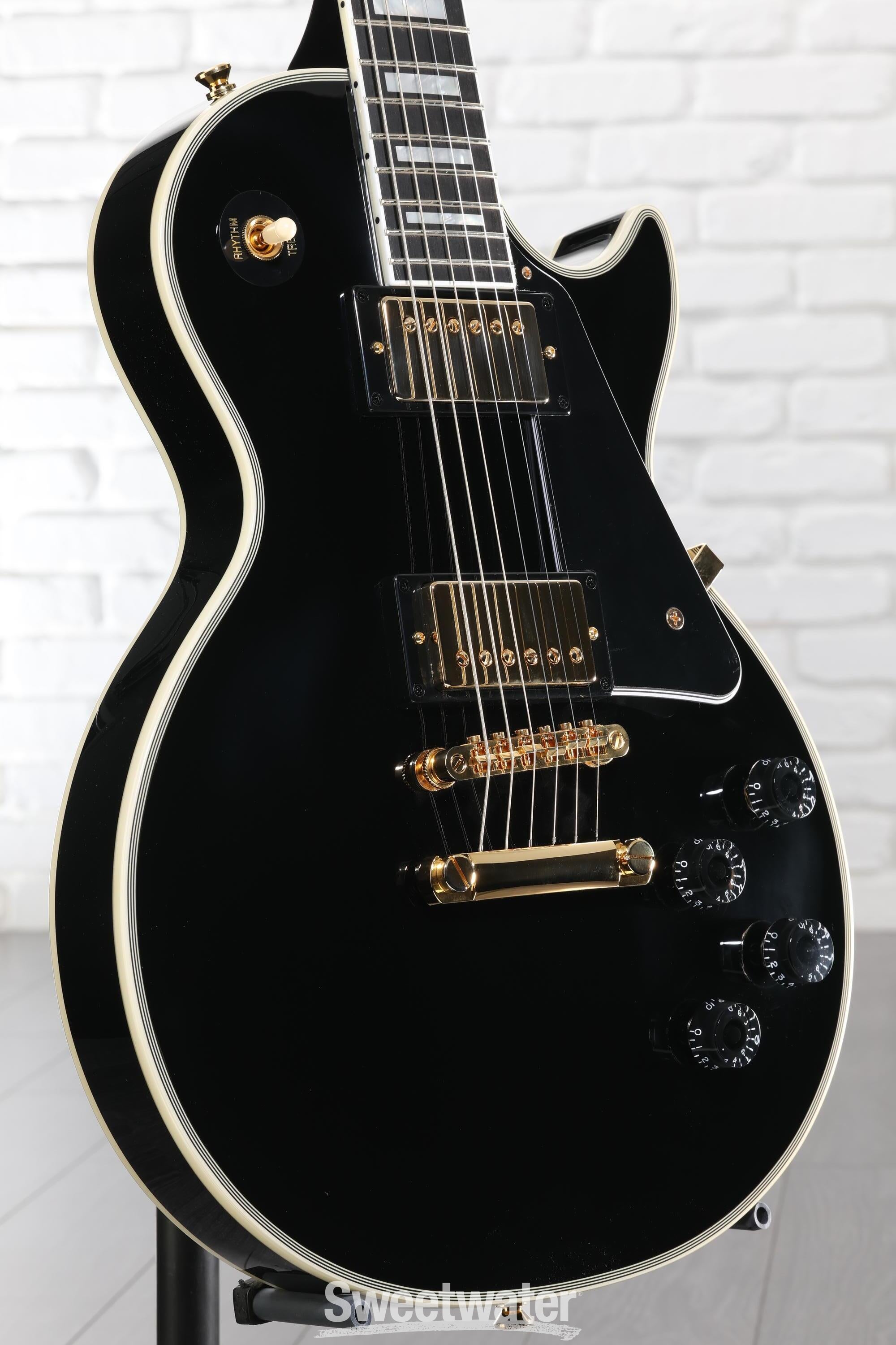 Epiphone Inspired by Gibson Custom Les Paul Custom Electric Guitar