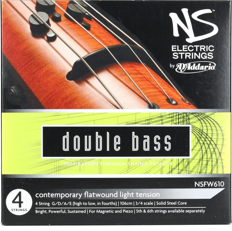 NS ELECTRIC CONTEMPORARY DOUBLE BASS STRING SET