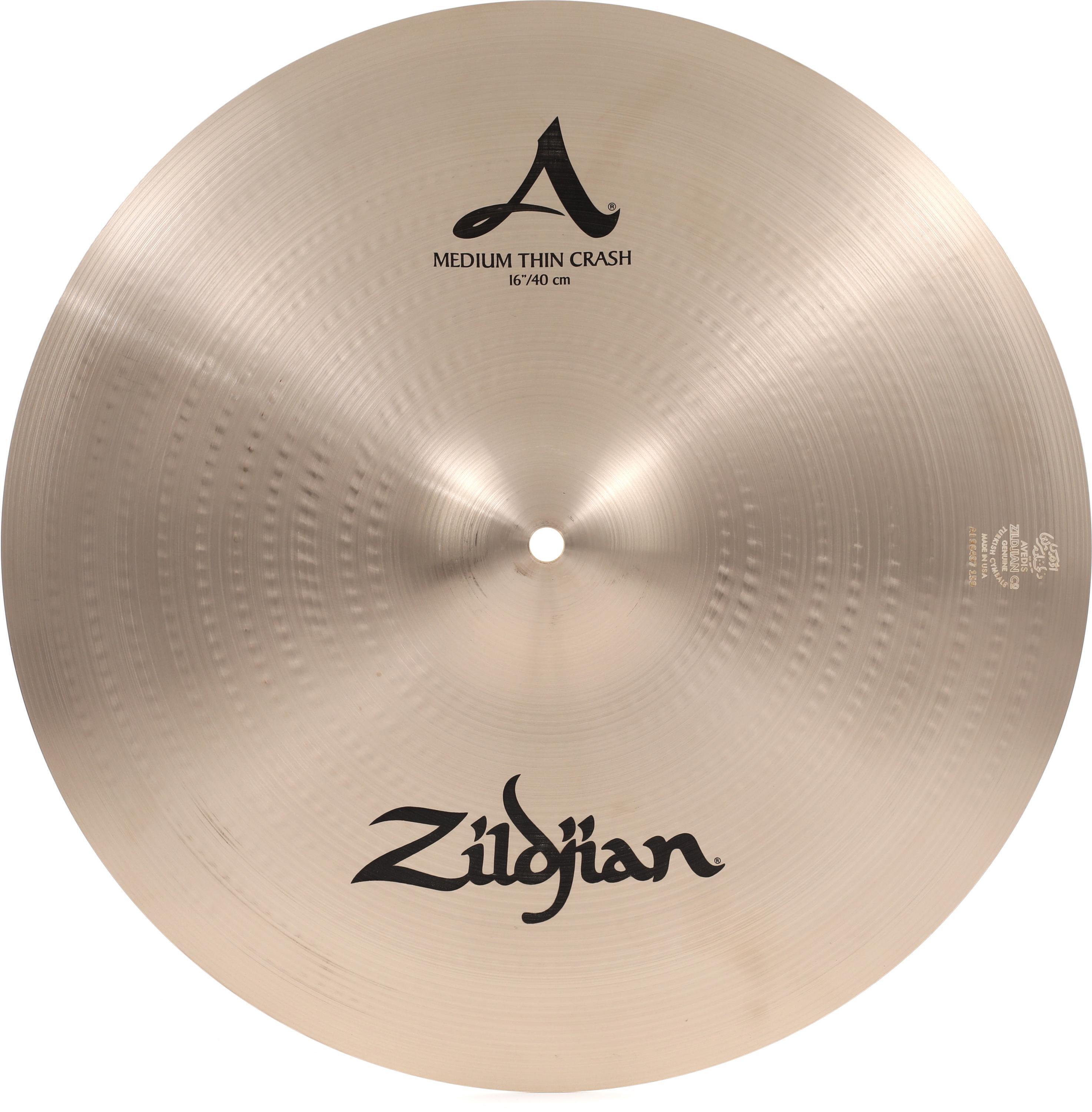 Zildjian 16 inch A Zildjian Medium-thin Crash Cymbal | Sweetwater