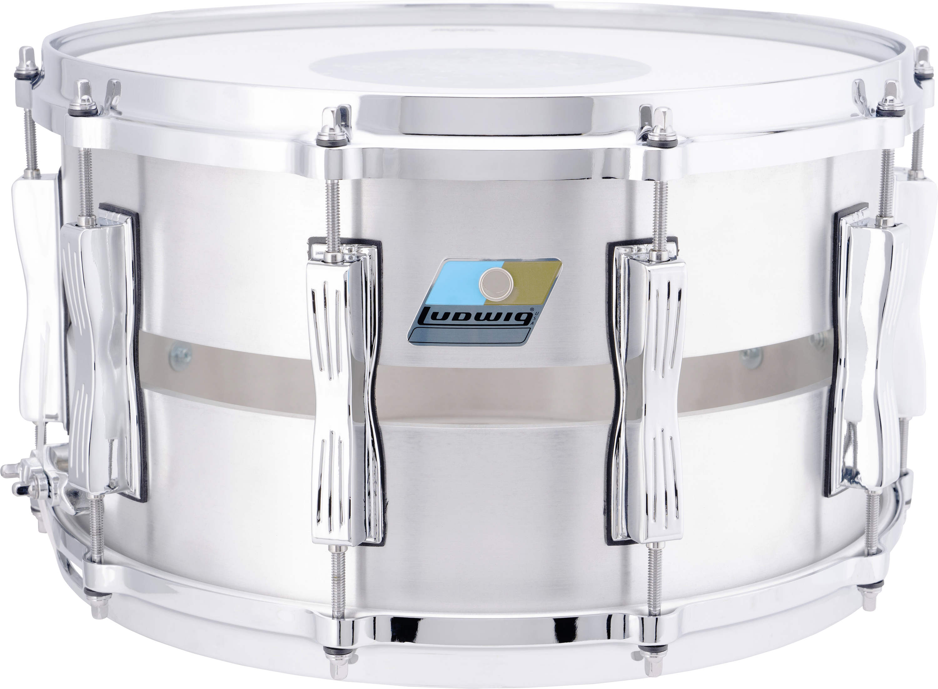 Ludwig ラディック コンサートタム 13 14 スタンド付き MINT
