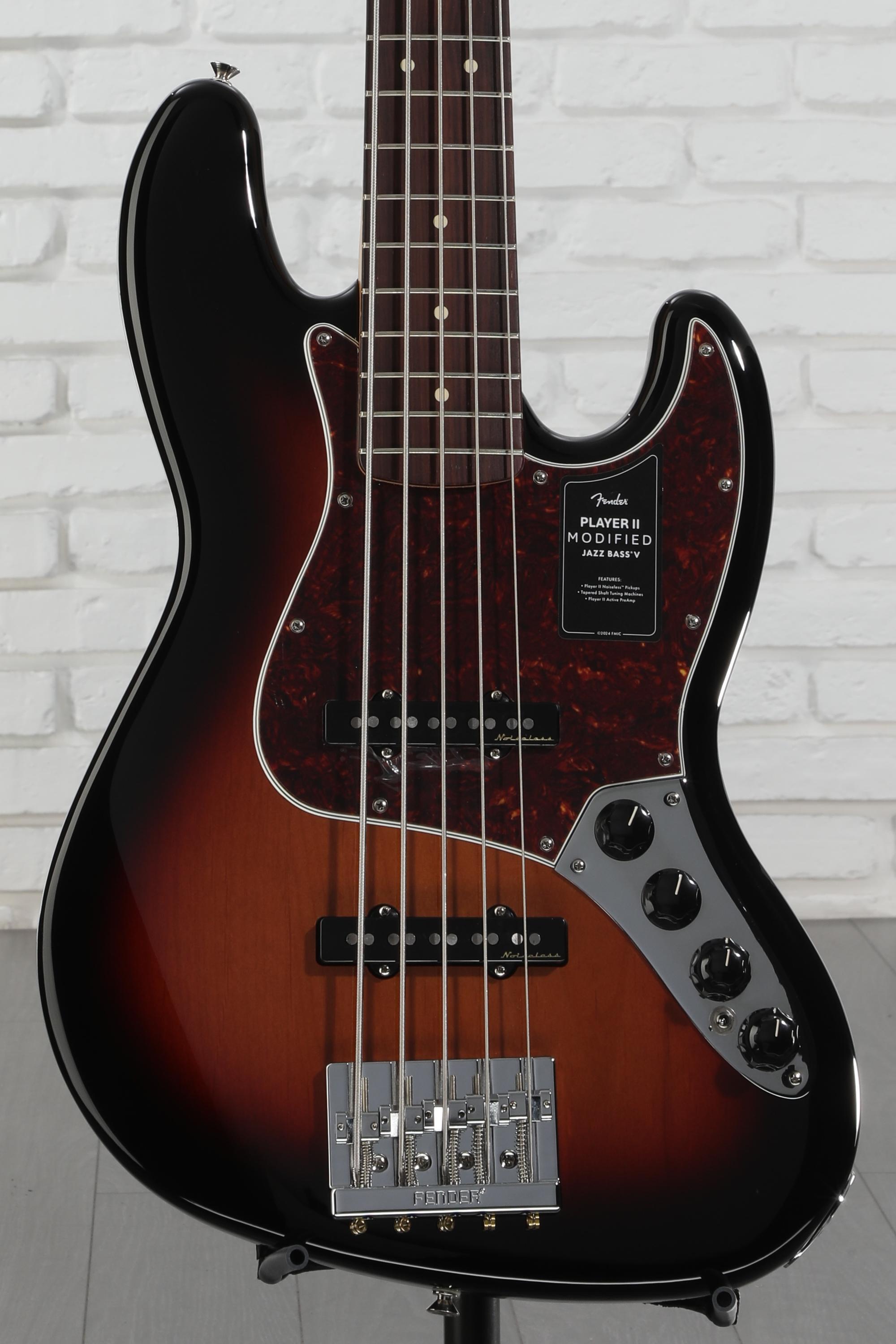 Fender Player II Modified Active Jazz Bass V - 3-tone