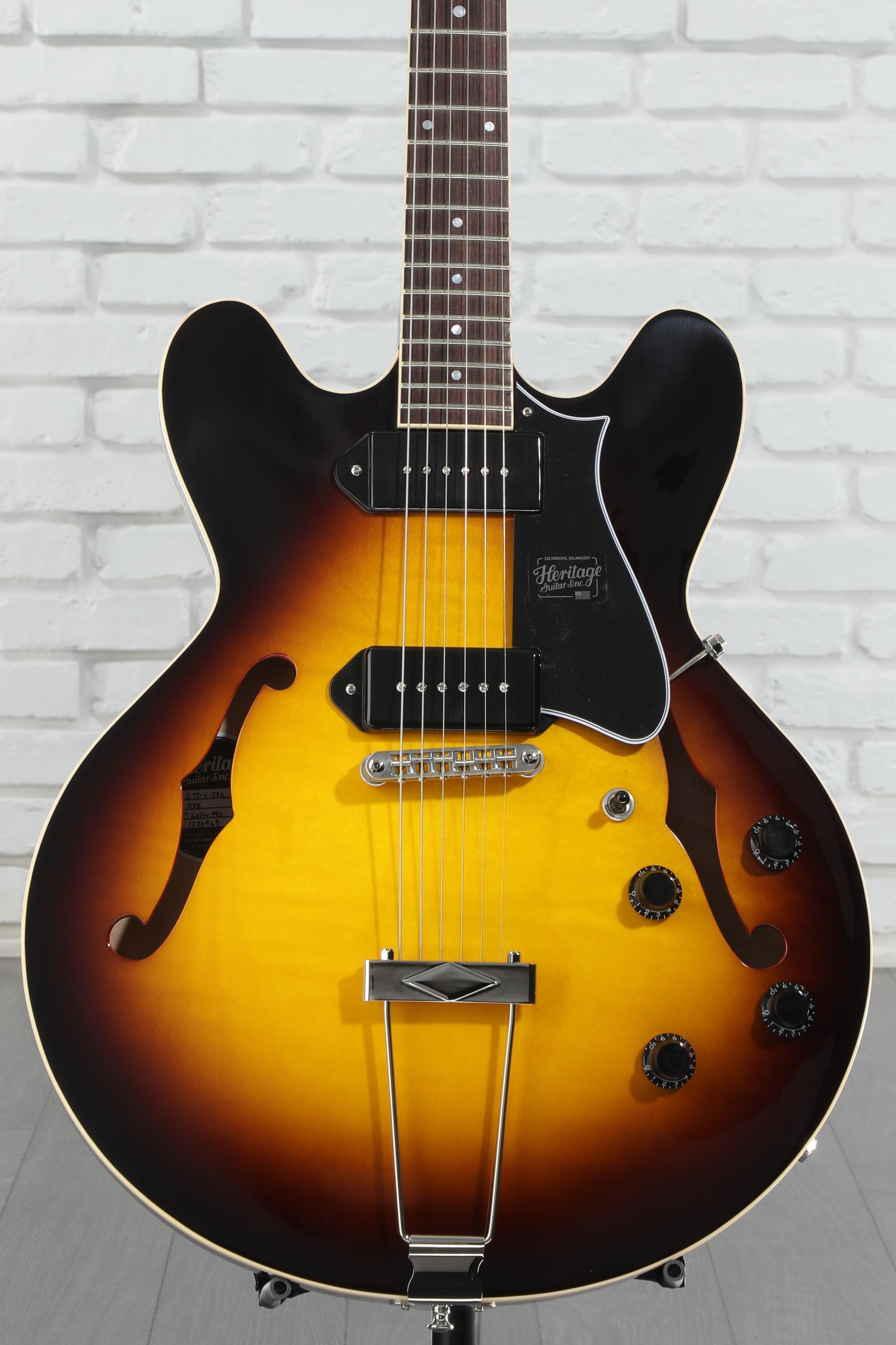 ギター The Heritage 530 Original SB Heritage Standard H-530 Hollowbody Electric Guitar