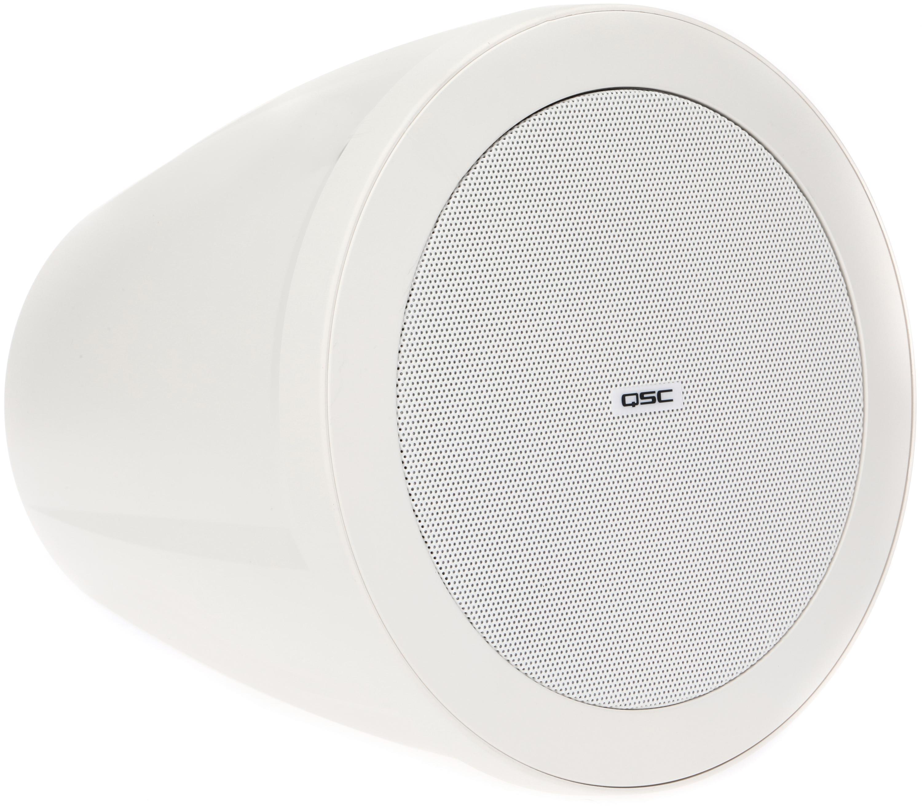 QSC AC-S4T 4.5 inch 2-way Surface-mount Speaker - Black