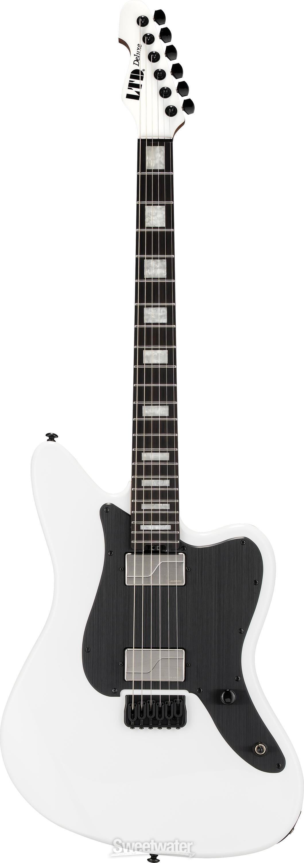 ESP LTD Deluxe XJ-2 HT Electric Guitar - Snow White | Sweetwater