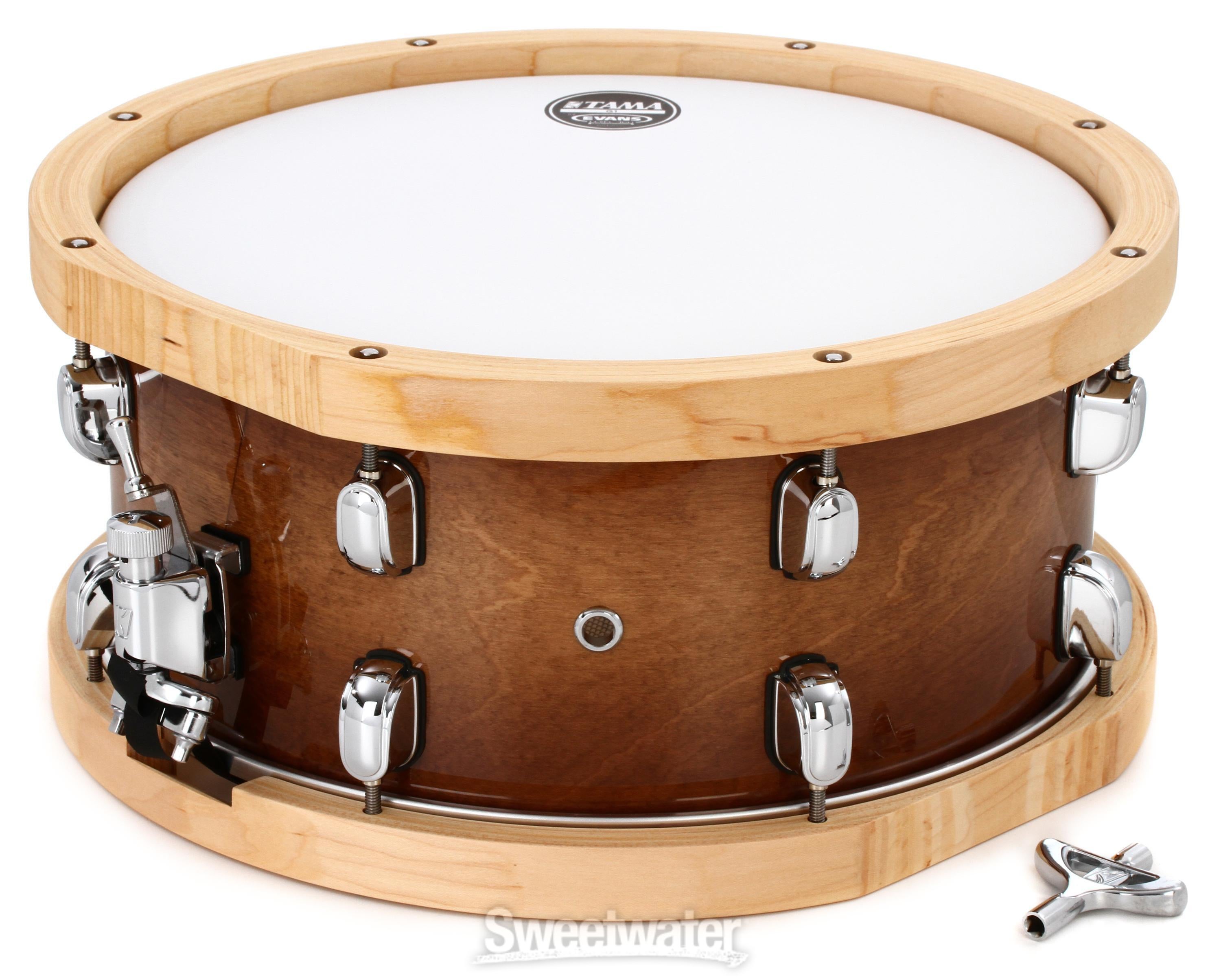 Tama S.L.P. Studio Maple Snare Drum - 6.5 x 14 inch - Sienna