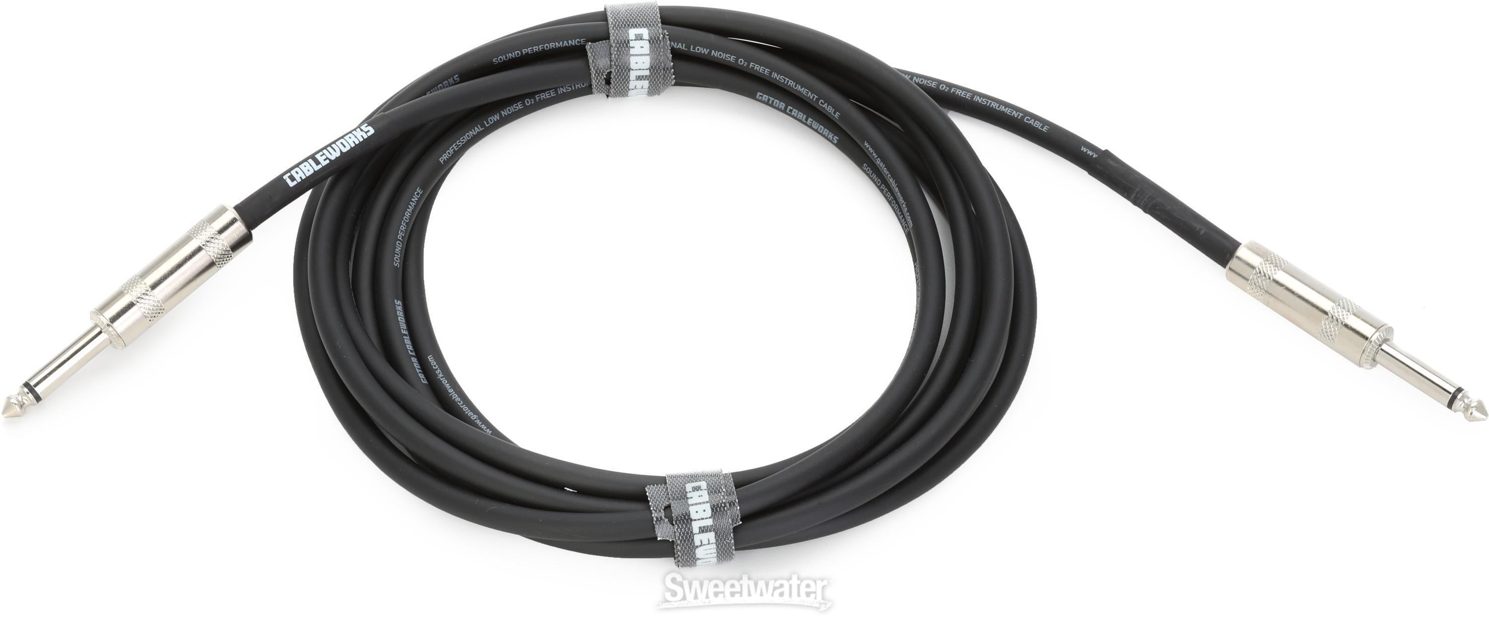 Gator Cableworks Backline Series Instrument Patch Cable - 10 foot