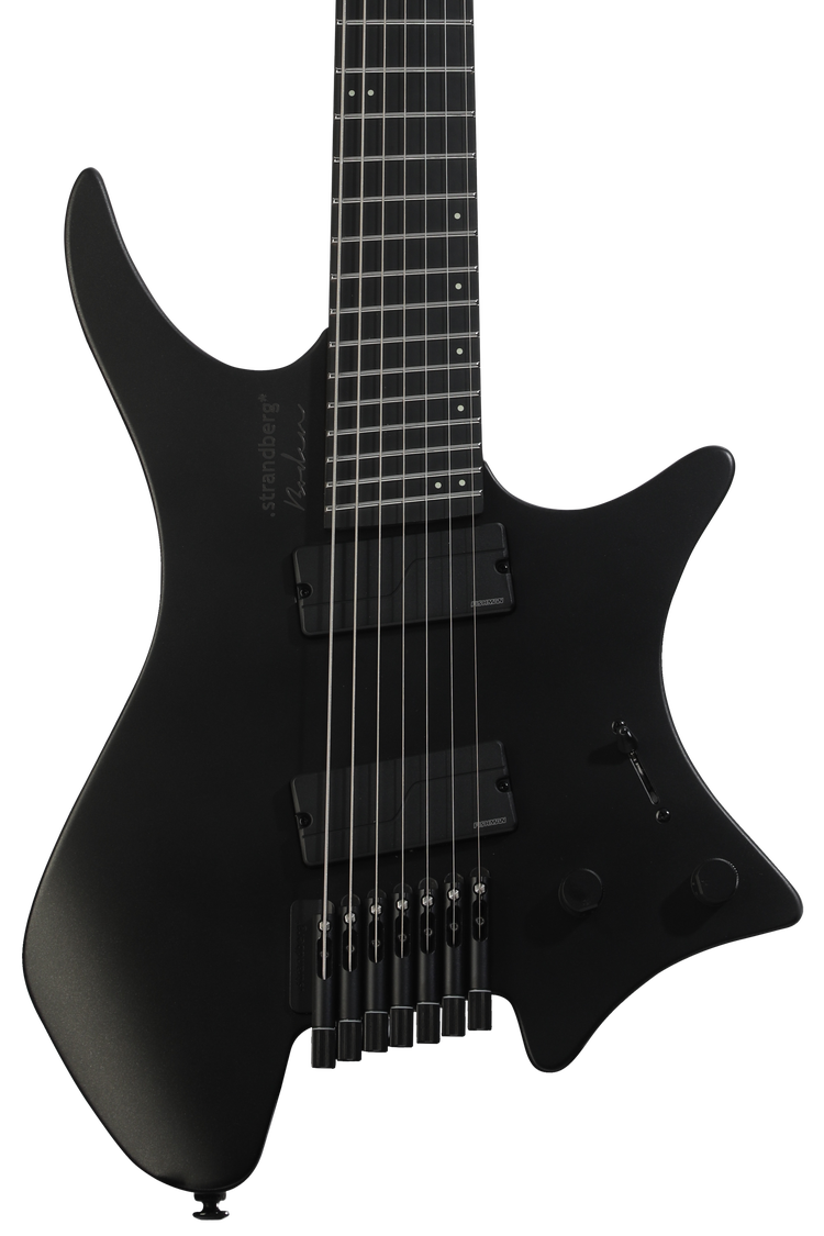 Strandberg Boden Metal NX 7 Electric Guitar - Black Granite