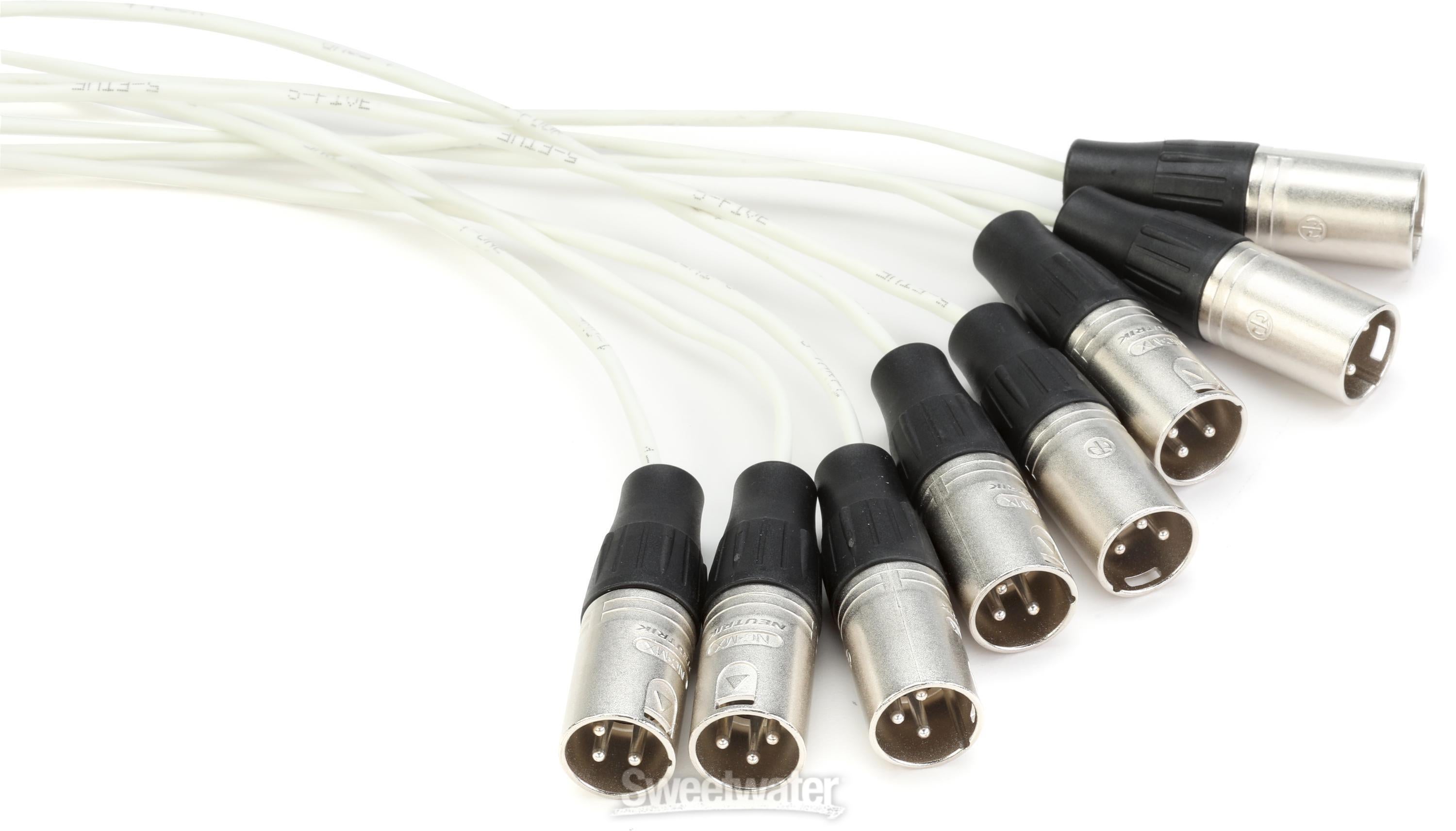 Pro Co DA88XM-5 8-channel DB25 to XLR Male Snake - 5 foot | Sweetwater