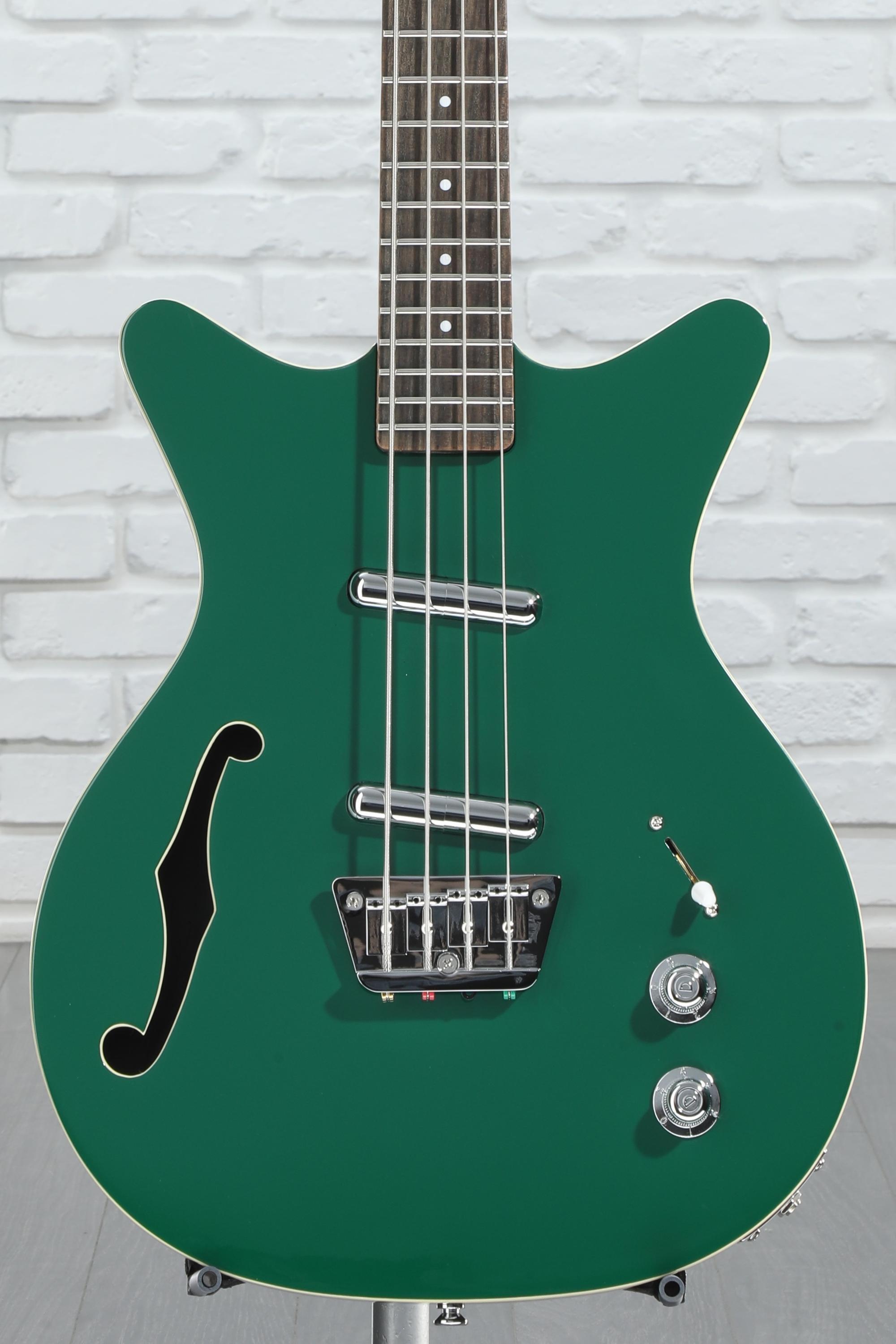 Danelectro Fifty Niner Short-scale Bass Guitar - Jade Top | Sweetwater