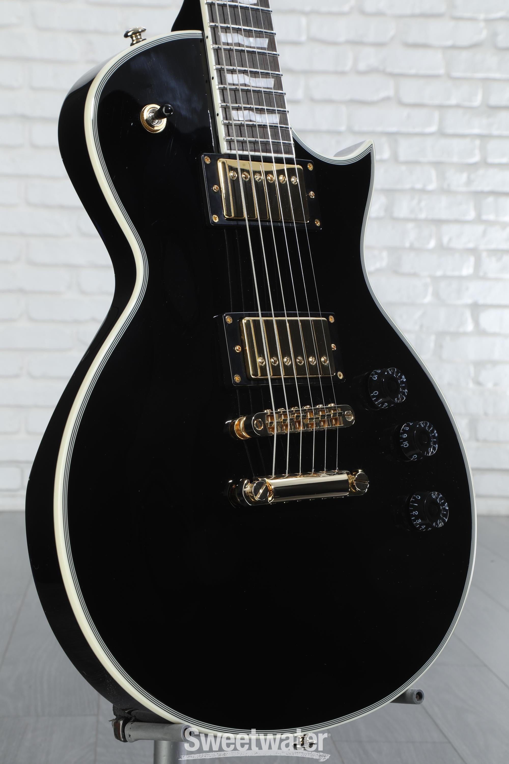 ESP LTD Eclipse EC-256 Electric Guitar - Black | Sweetwater