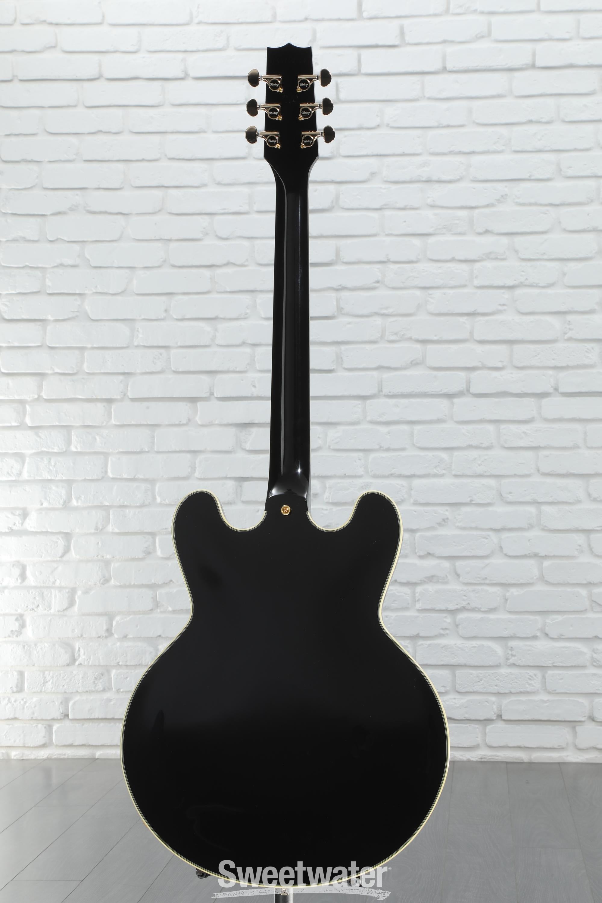 Heritage Custom Shop Core Collection H-555 Electric Guitar - Ebony