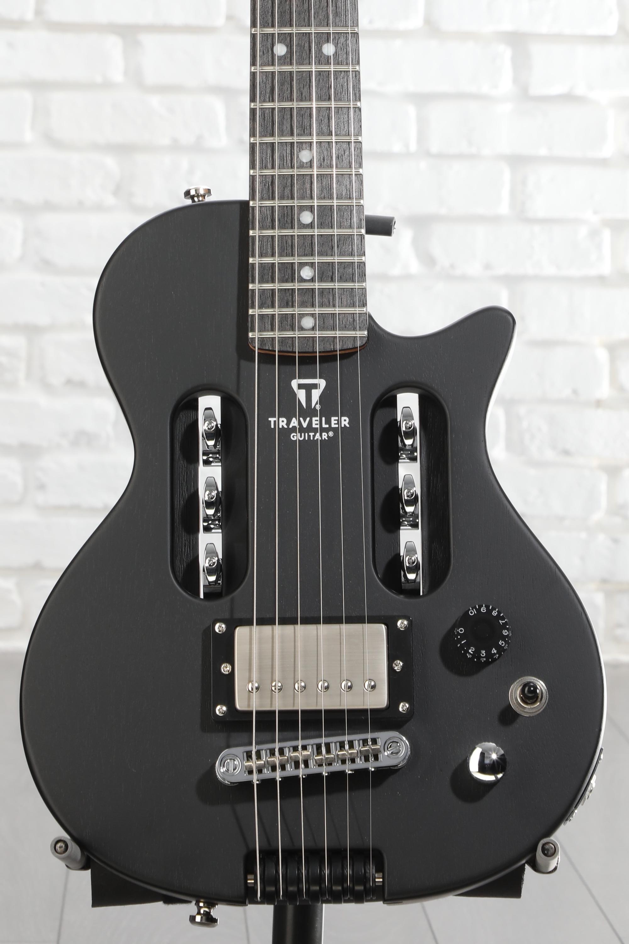 Traveler Guitar EG-1 Mod X Electric Guitar - Black Satin | Sweetwater