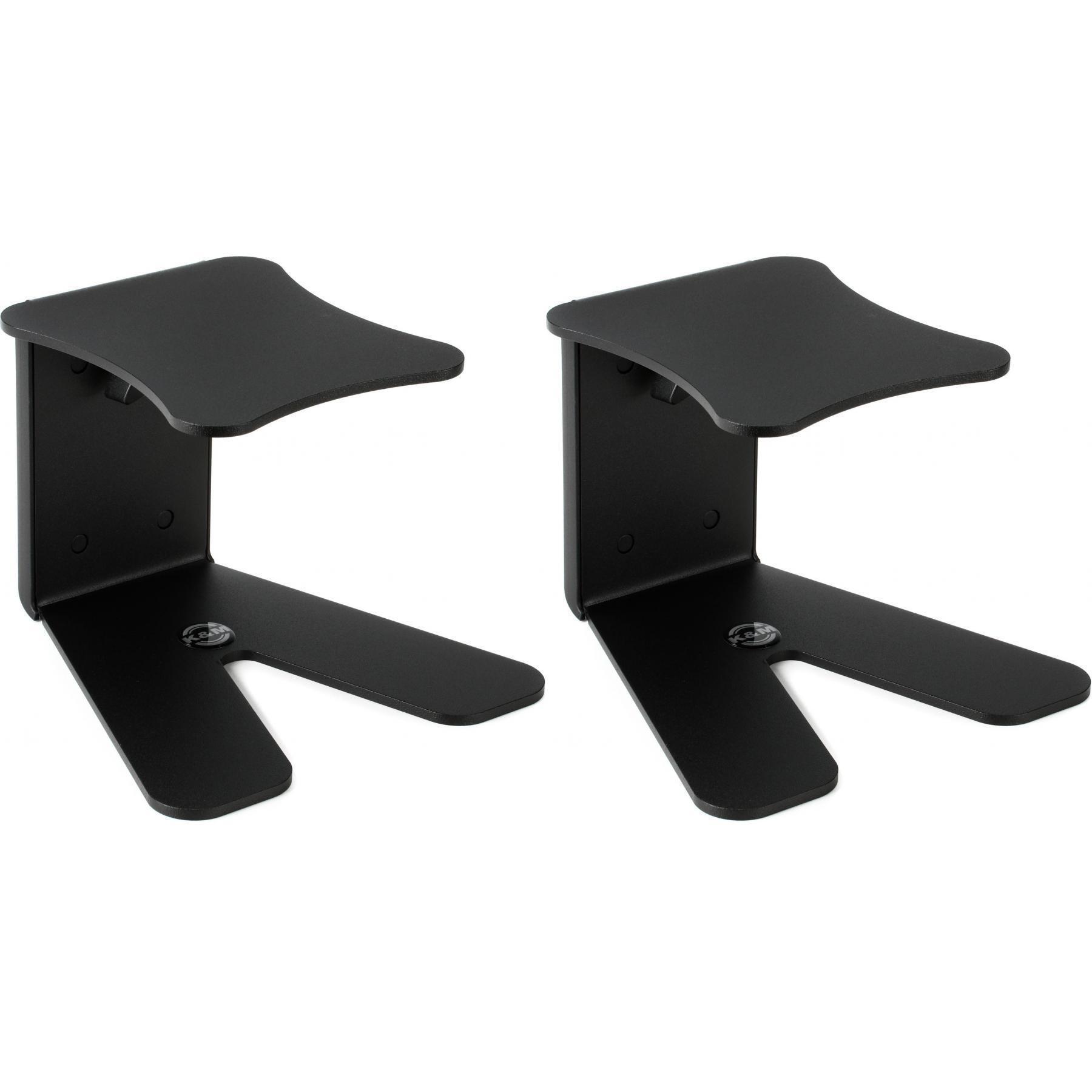 K&M 26772 Tabletop Studio Monitor Stand | Sweetwater