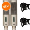 Photo of Royer R-10 Ribbon Microphones with Sling Shocks - Matched Pair