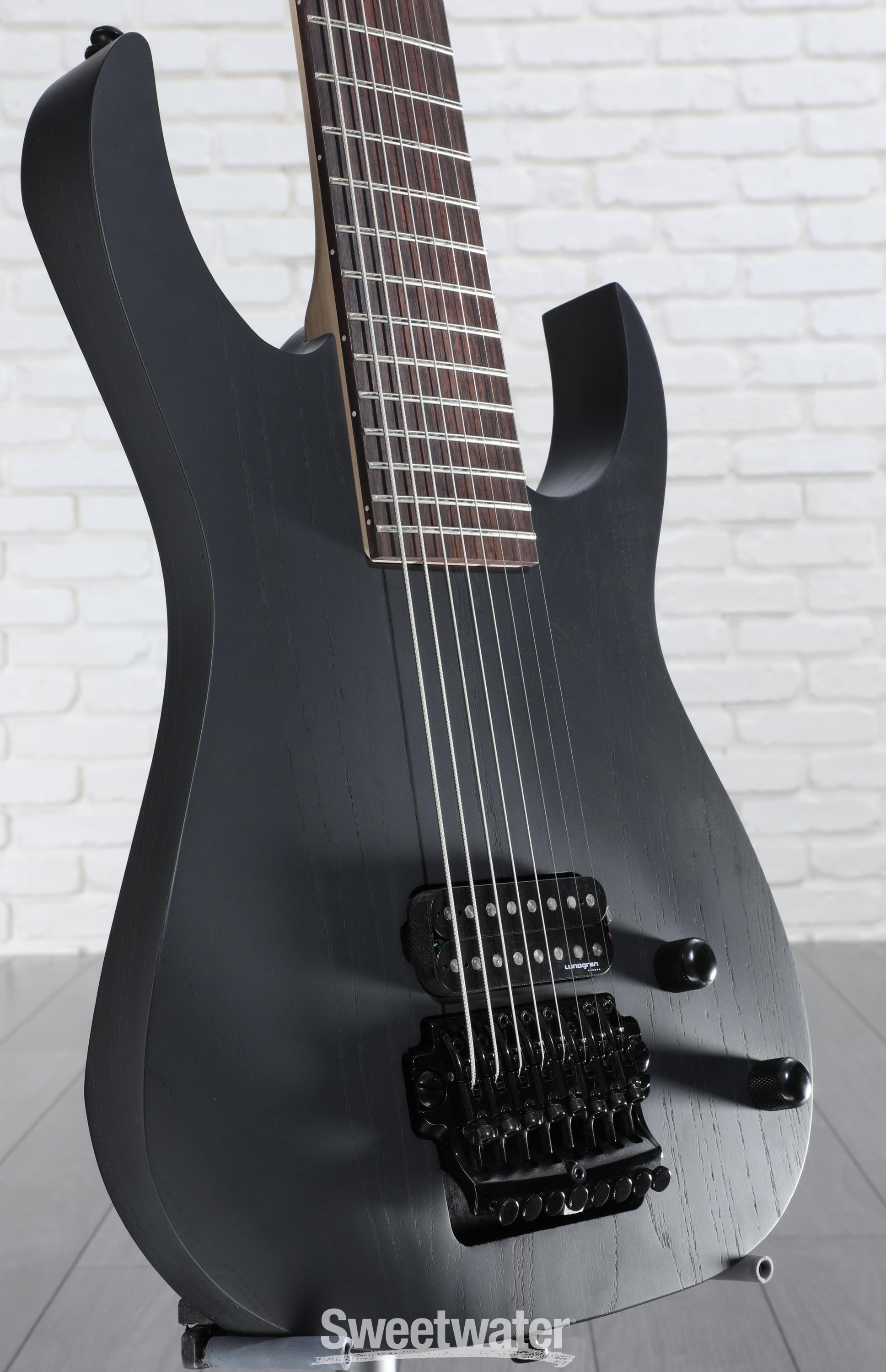 Ibanez Meshuggah Signature M80M - Weathered Black | Sweetwater 